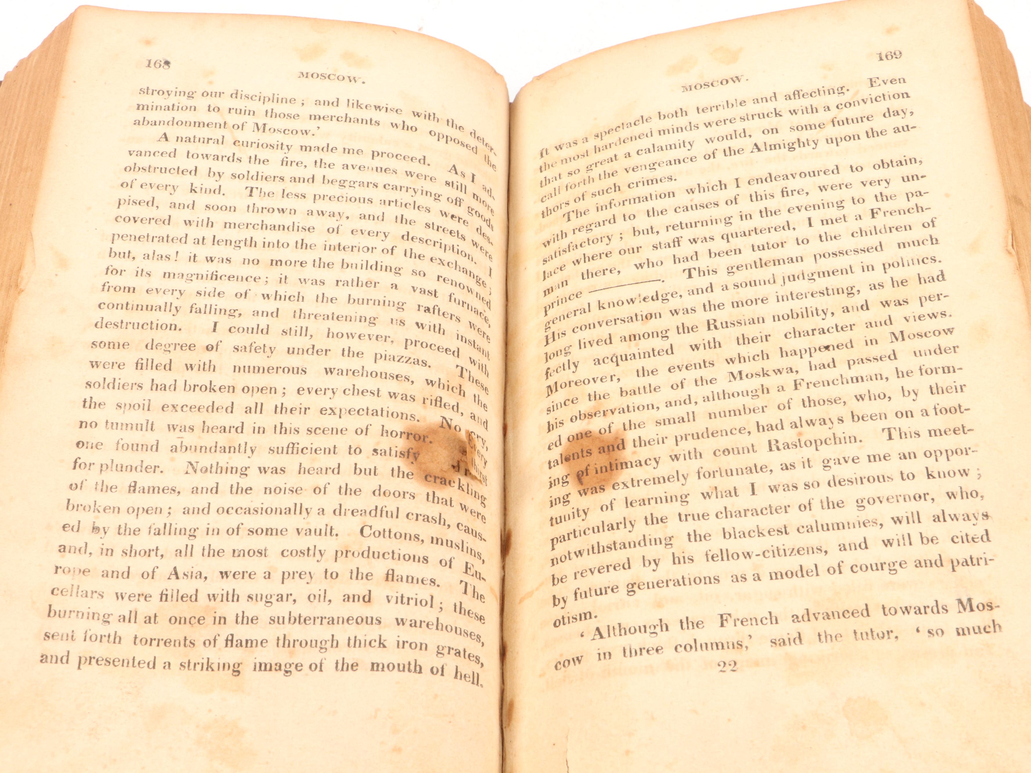 "A Circumstantial Narrative of the Campaign in Russia" by Labaume and More Books