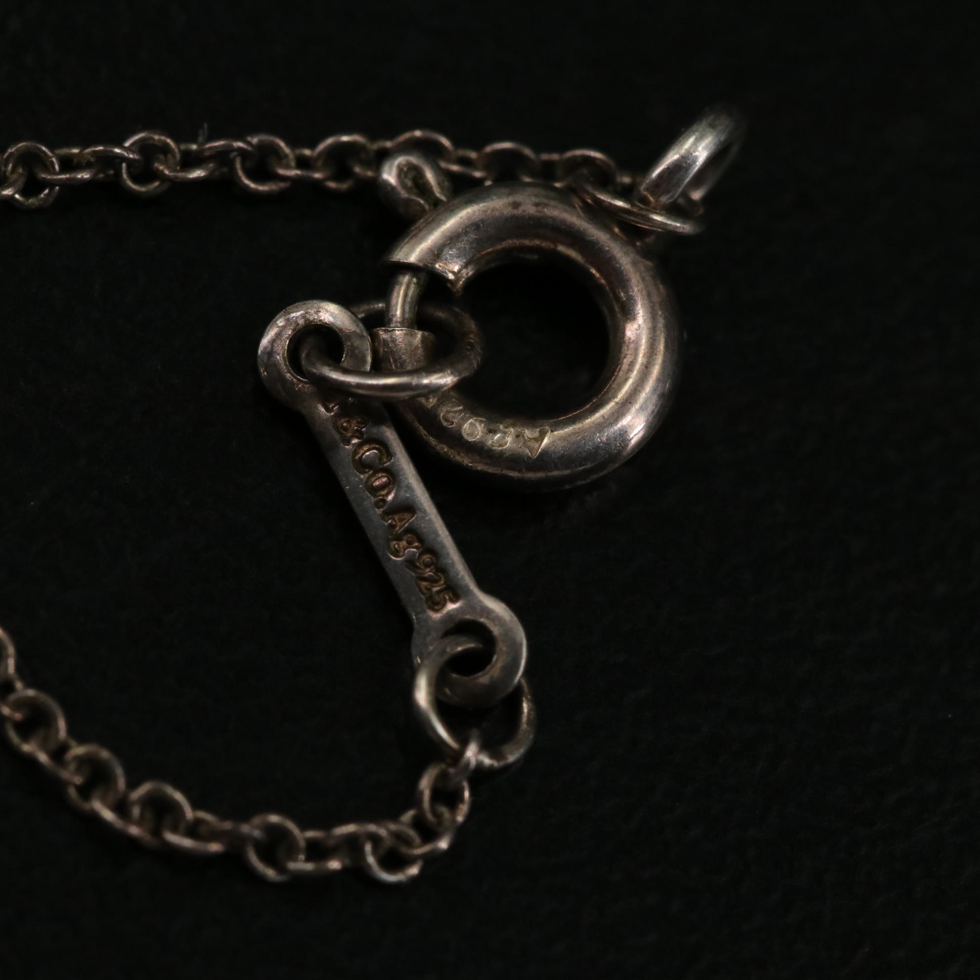 Paloma Picasso for Tiffany & Co. Sterling Loving Heart Necklace