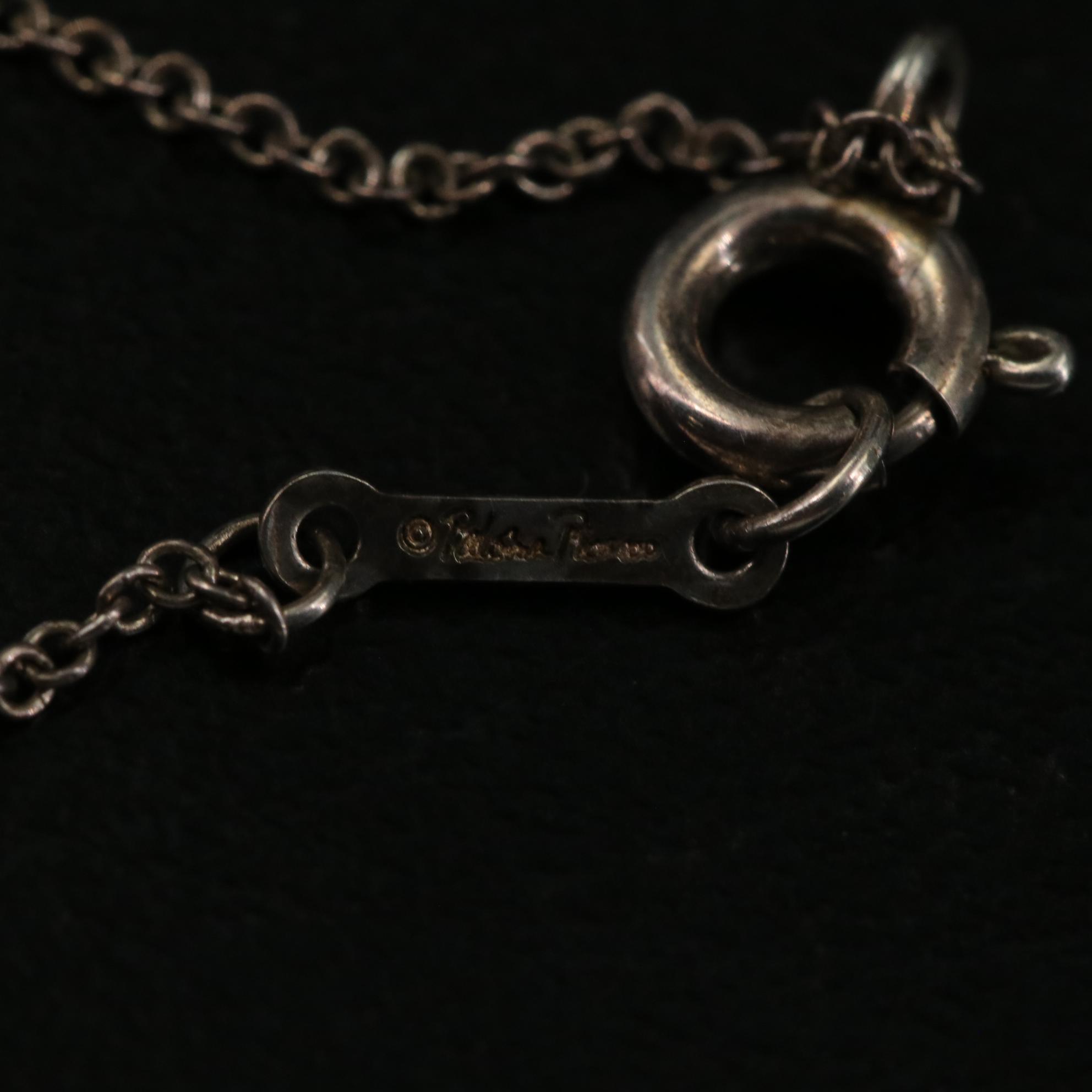 Paloma Picasso for Tiffany & Co. Sterling Loving Heart Necklace