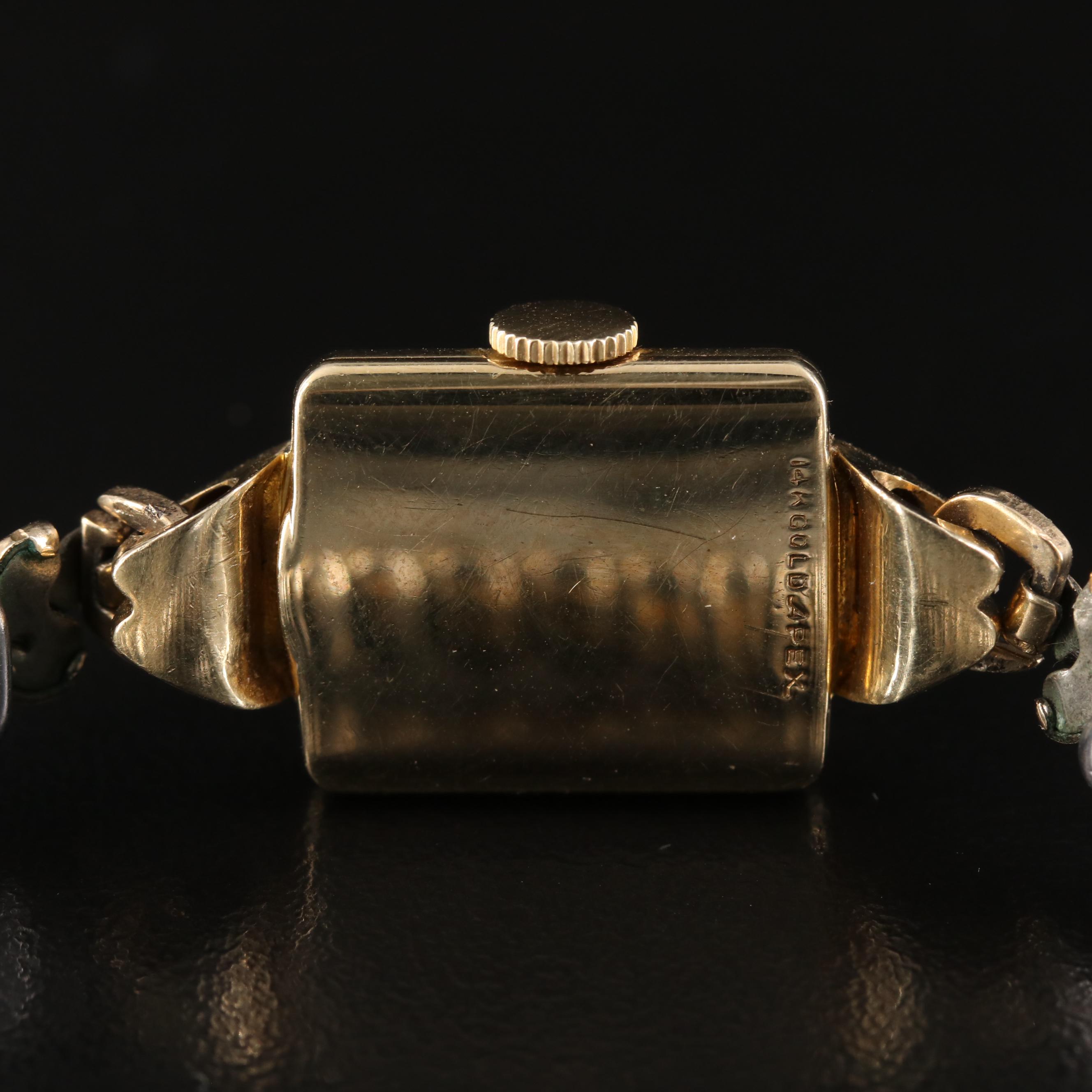 14K Lady Elgin Stem Wind Watch