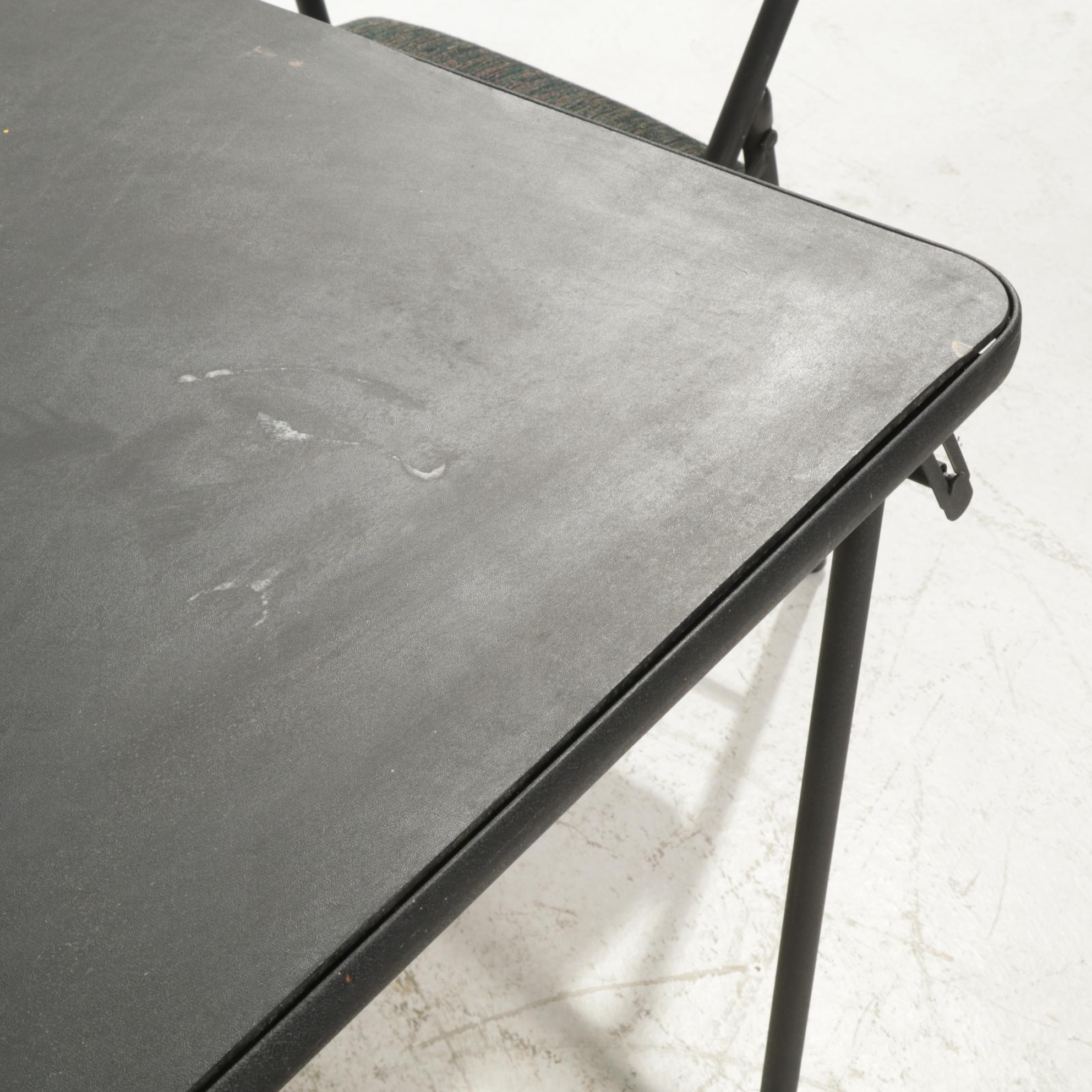 Cosco Card Table and  Folding Chairs