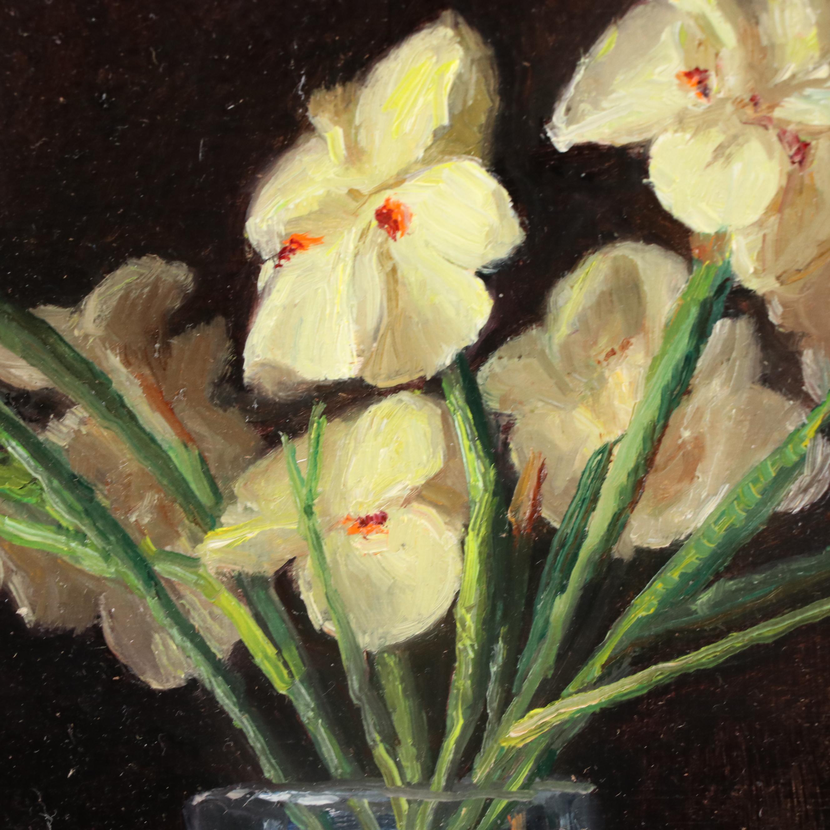 Youqing Wang Floral Still Life Oil Painting, 2024