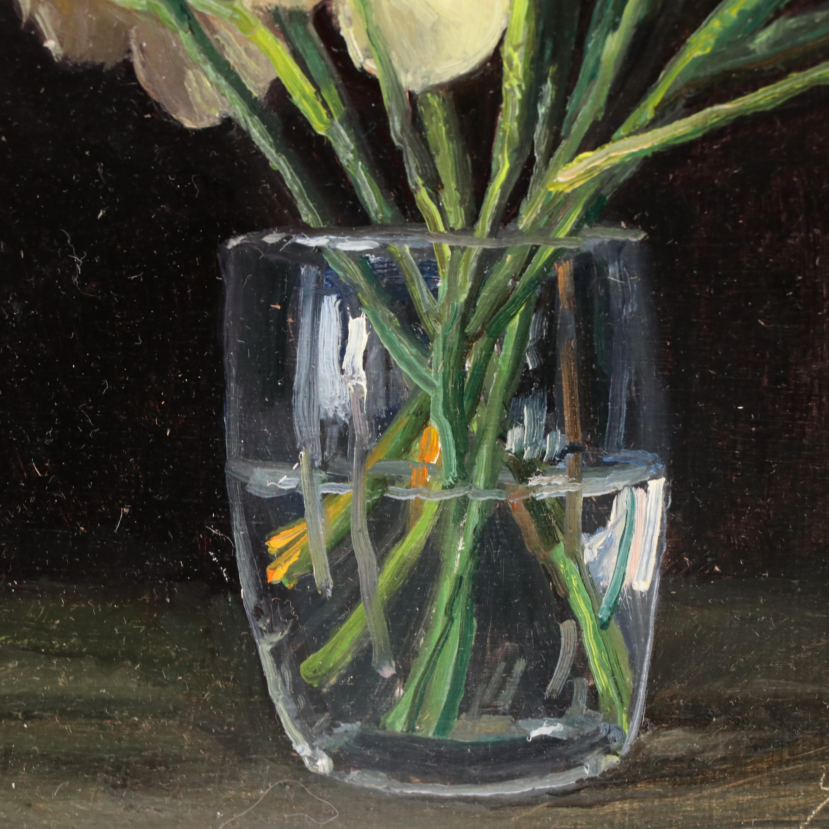 Youqing Wang Floral Still Life Oil Painting, 2024