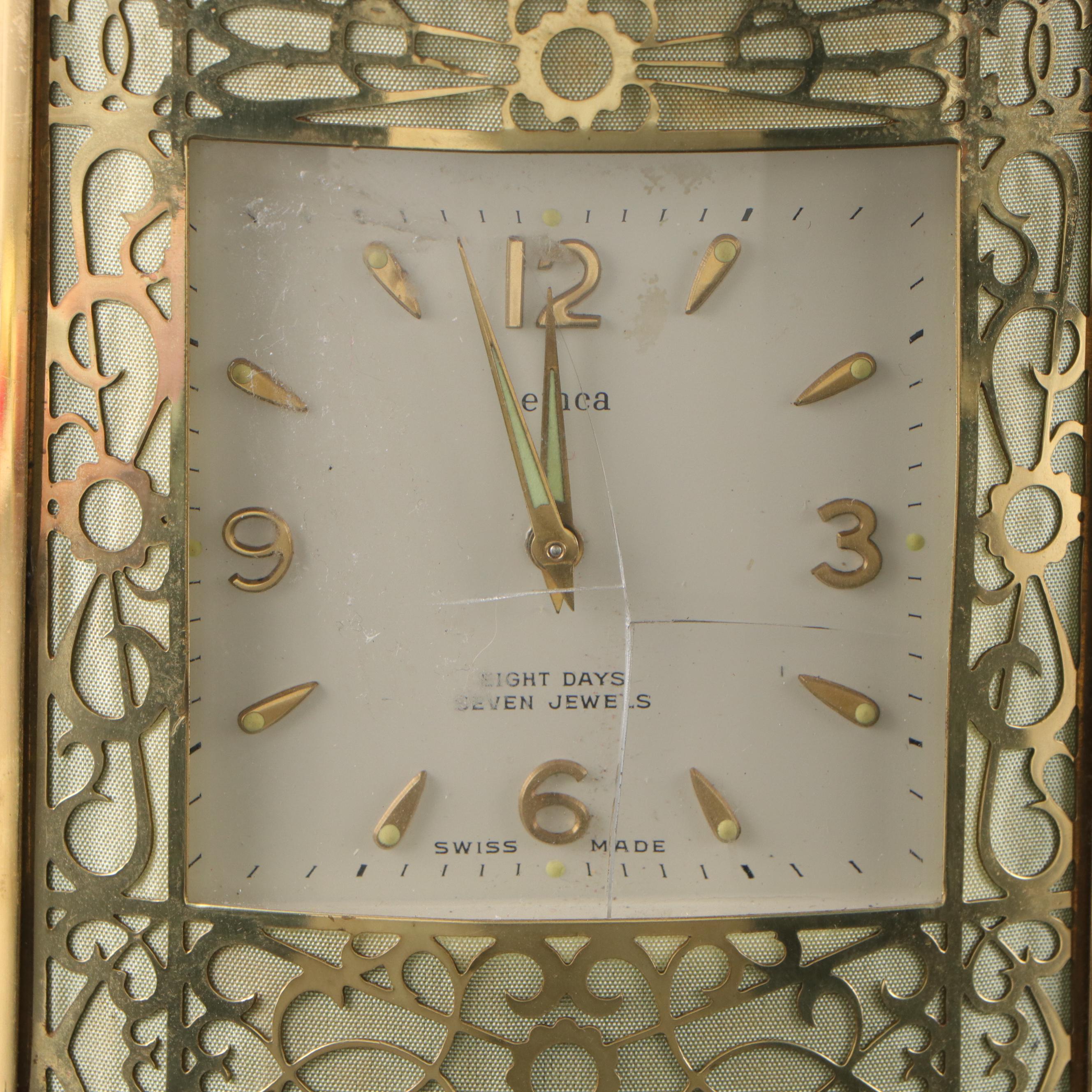 Tiffany & Co., Kundo, Semca and Danbury Brass and Glass Clocks