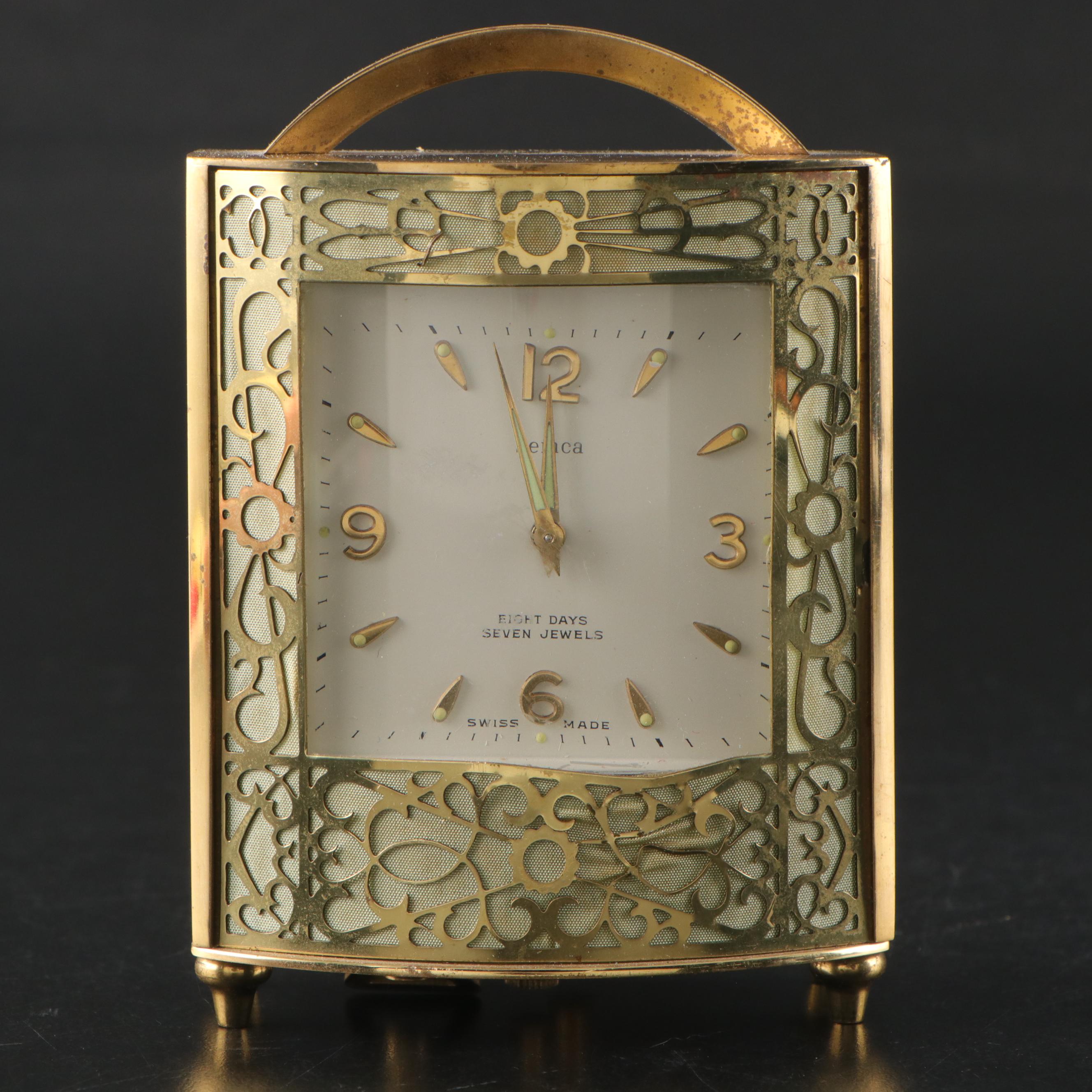 Tiffany & Co., Kundo, Semca and Danbury Brass and Glass Clocks