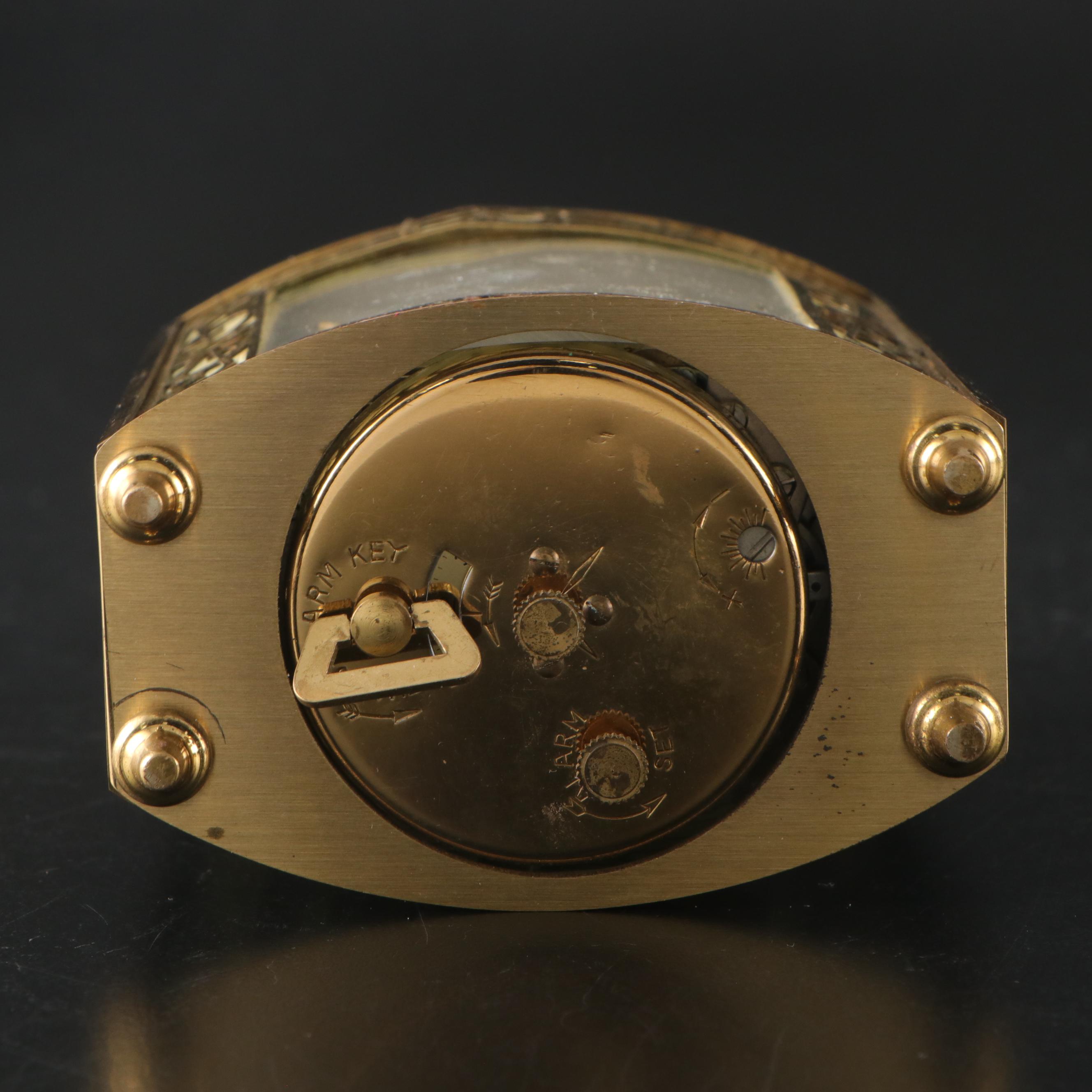 Tiffany & Co., Kundo, Semca and Danbury Brass and Glass Clocks