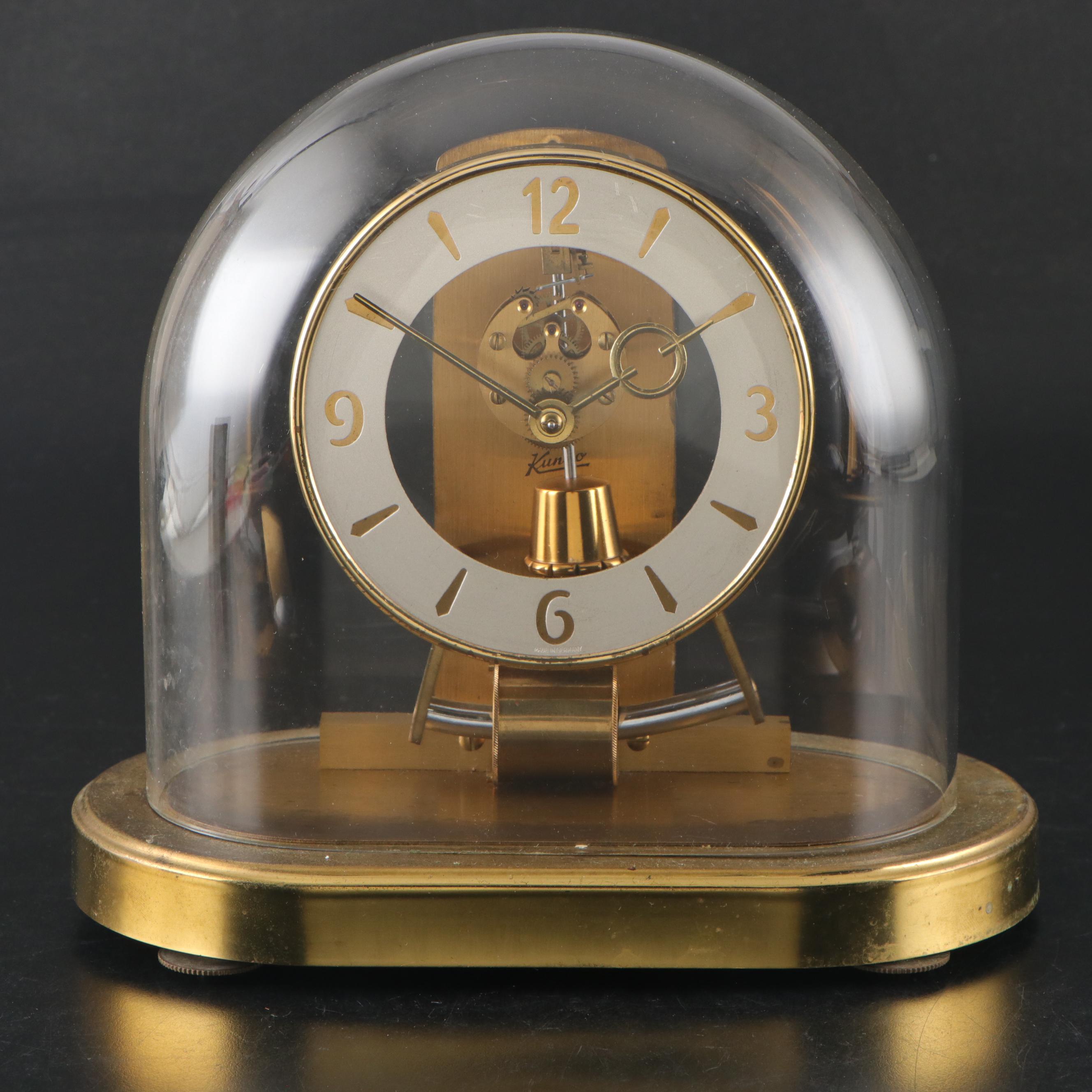 Tiffany & Co., Kundo, Semca and Danbury Brass and Glass Clocks