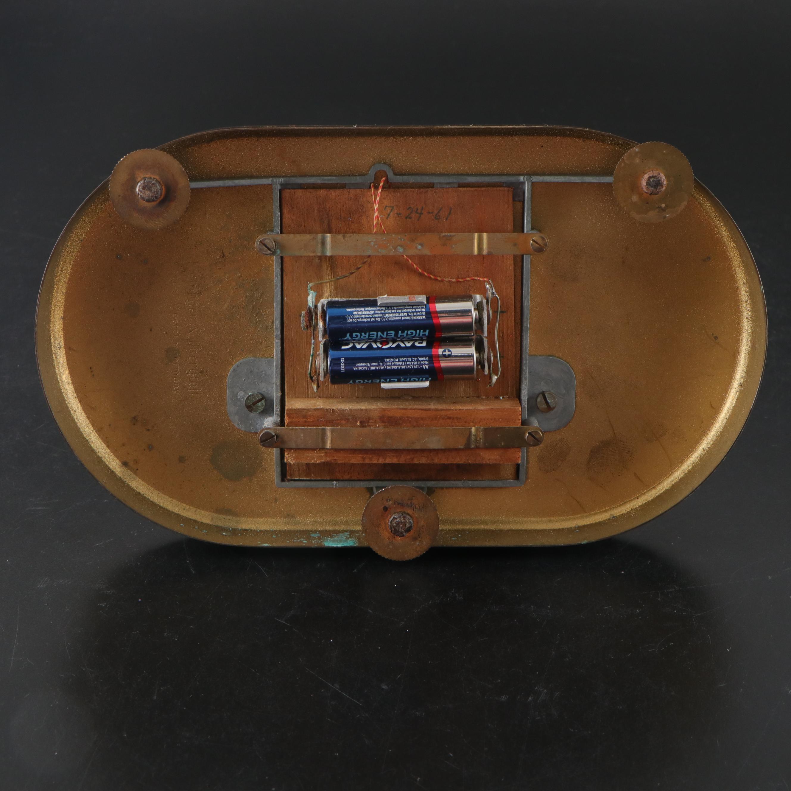 Tiffany & Co., Kundo, Semca and Danbury Brass and Glass Clocks