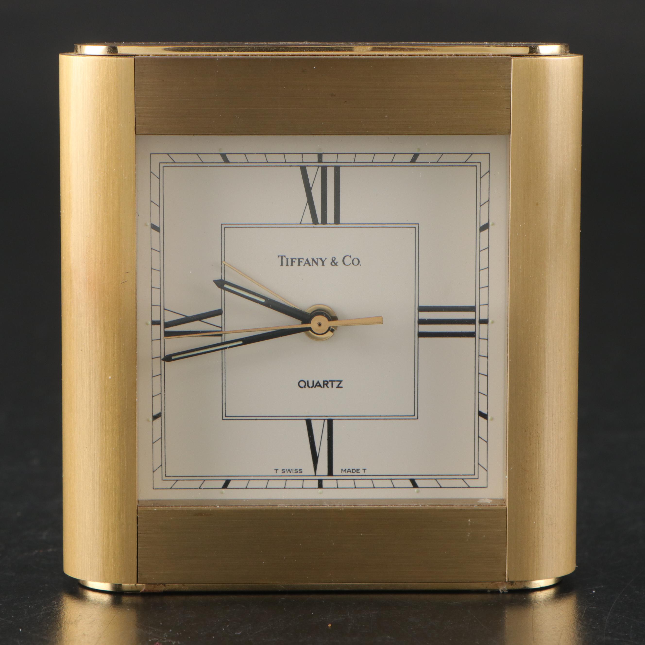Tiffany & Co., Kundo, Semca and Danbury Brass and Glass Clocks