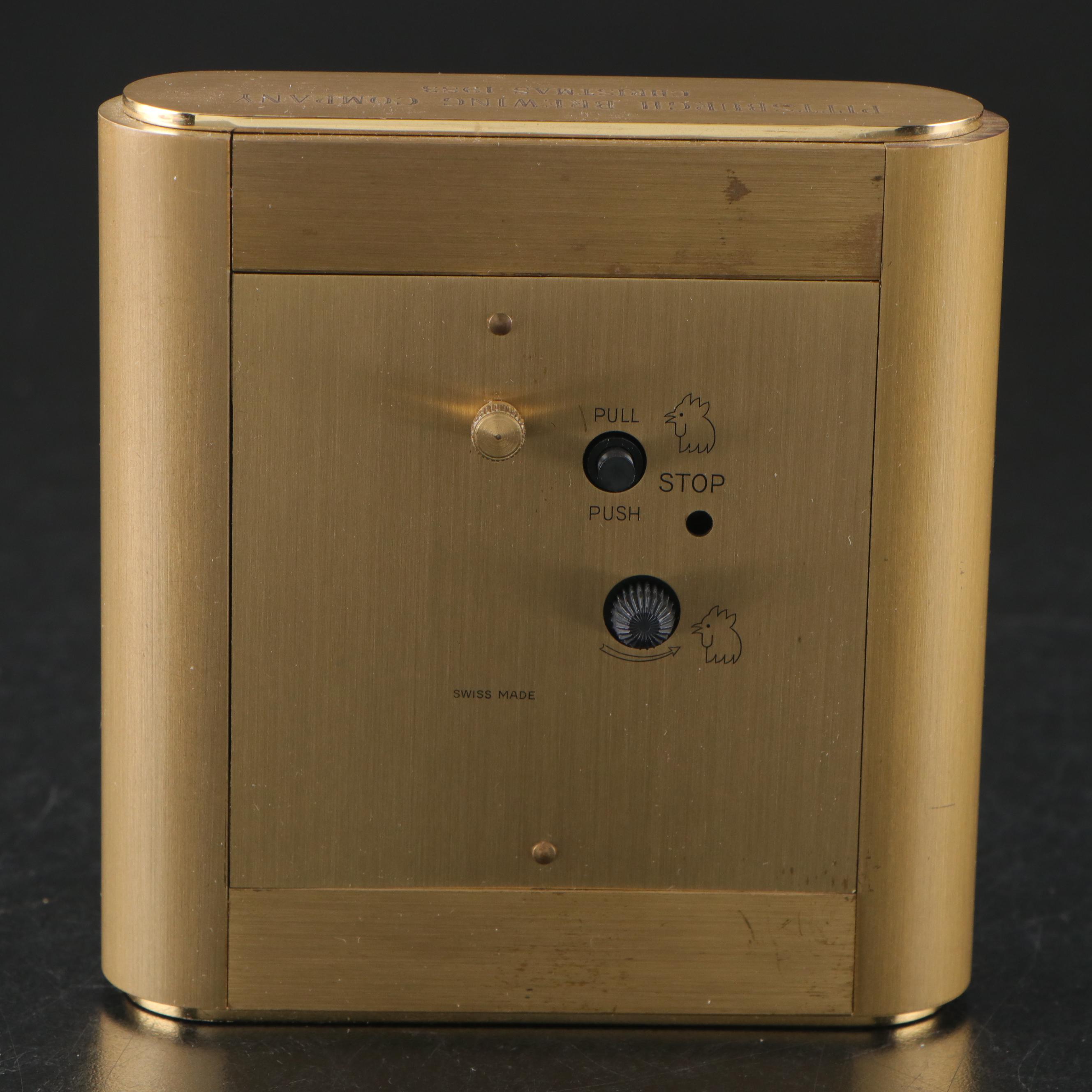 Tiffany & Co., Kundo, Semca and Danbury Brass and Glass Clocks