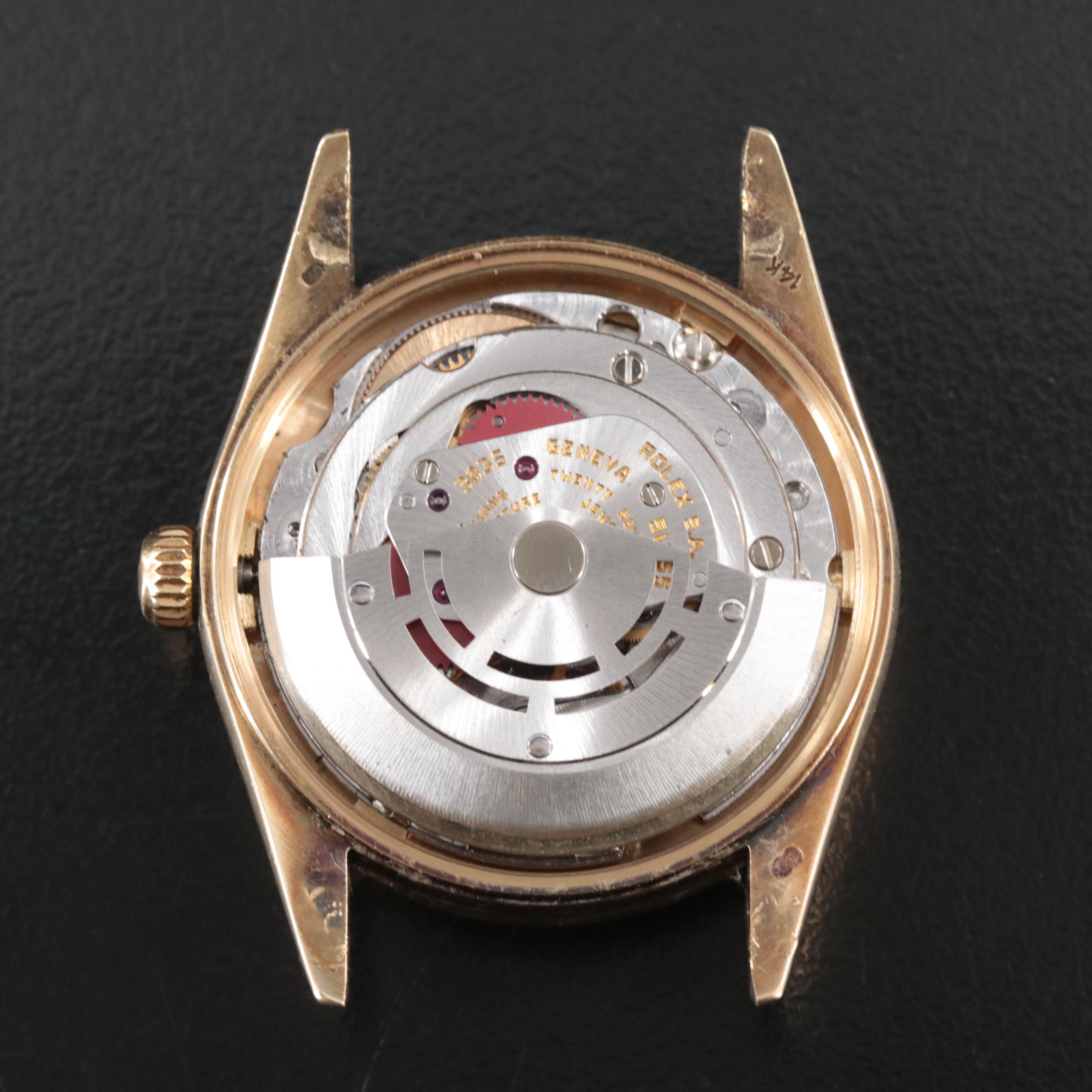 1980 14K Rolex Oyster Perpetual Date Watch