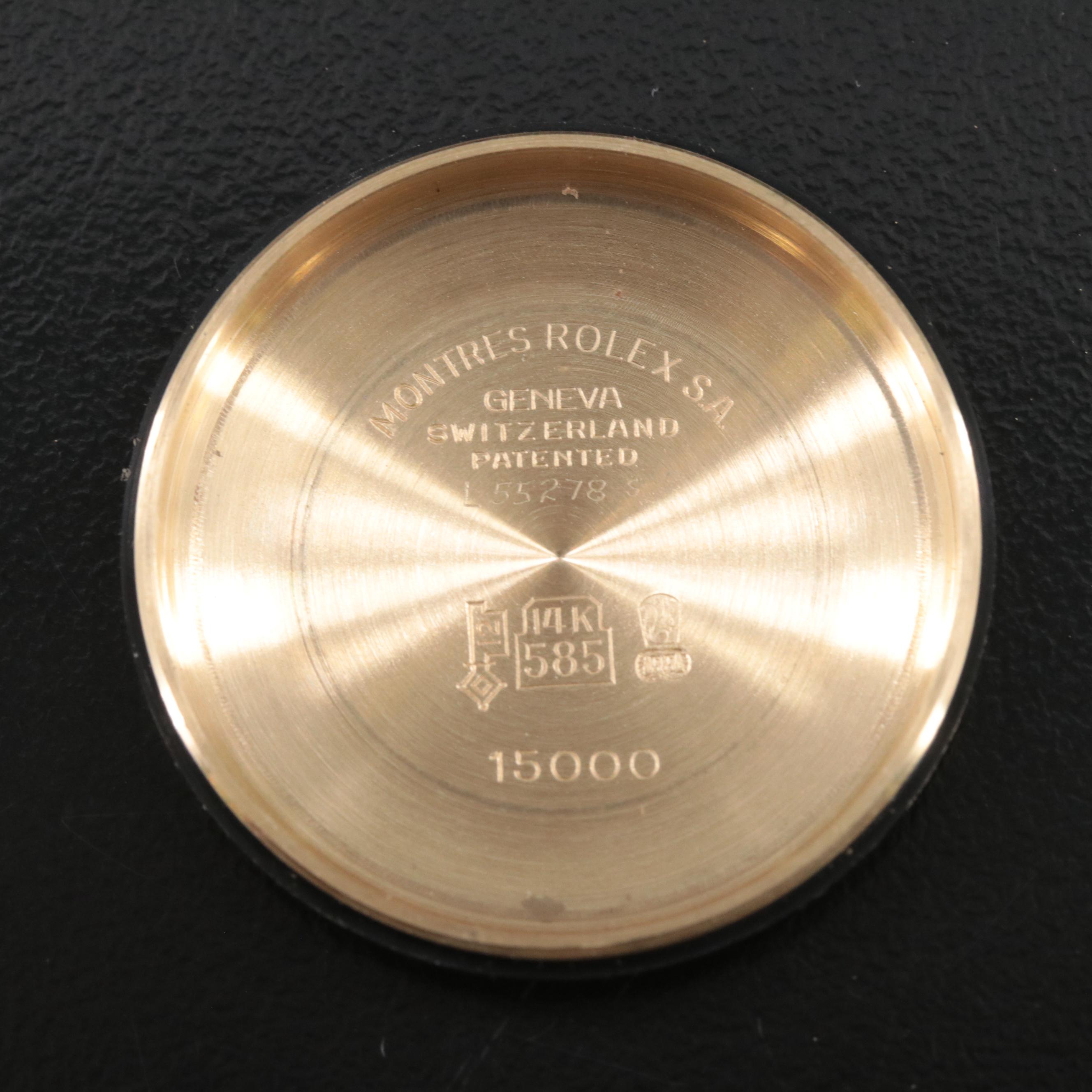 1980 14K Rolex Oyster Perpetual Date Watch