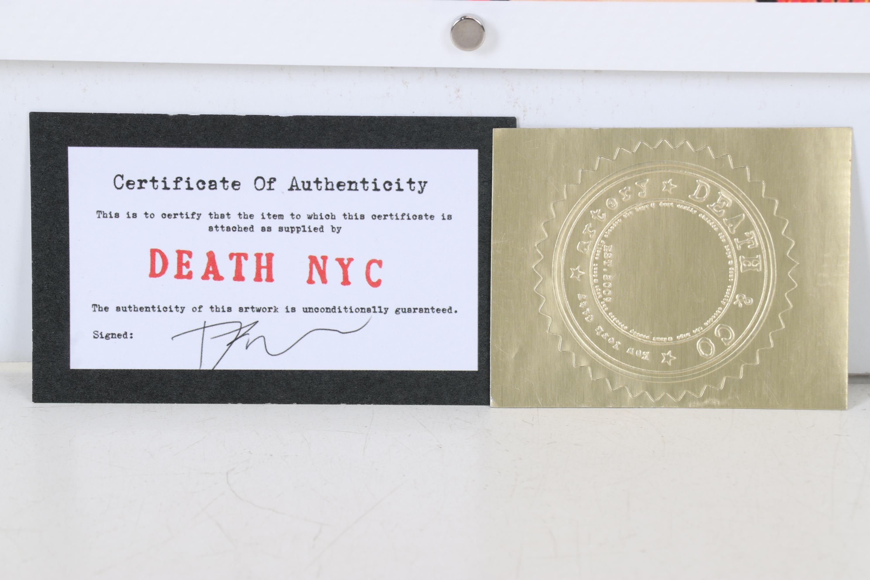 Death NYC Pop Art Graphic Print, 2023