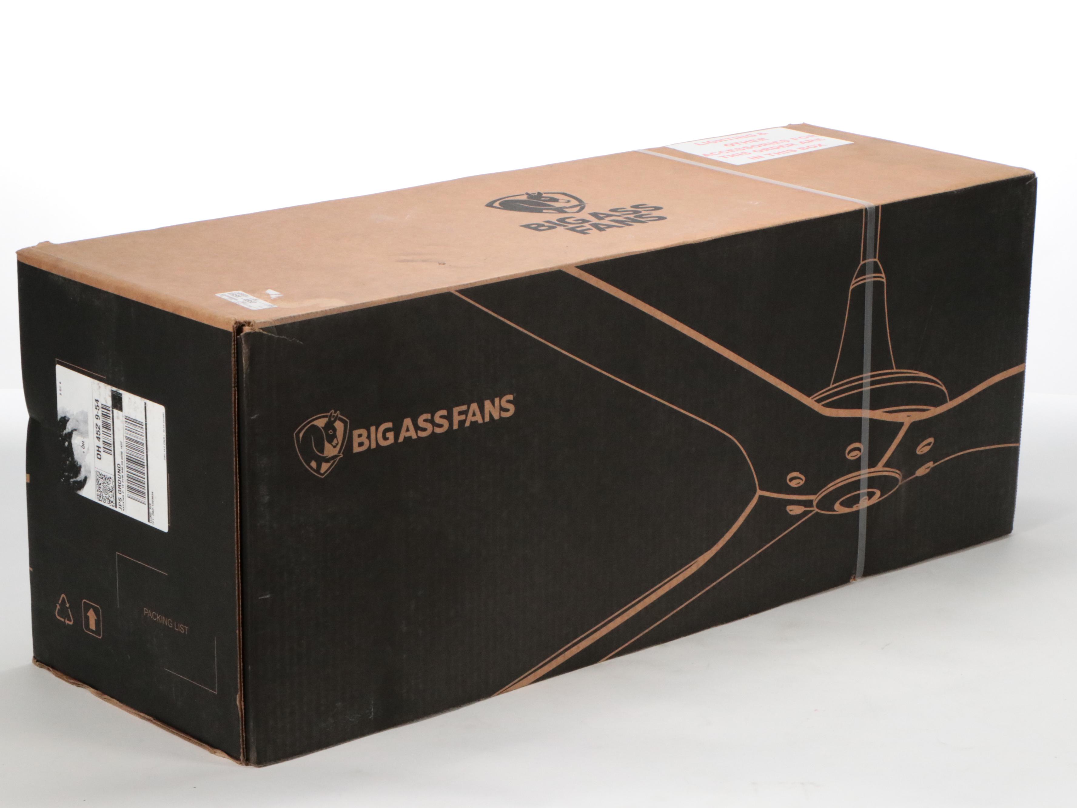 Big Ass Fans "Haiku" Satin Finish Metal Ceiling Fan, Contemporary