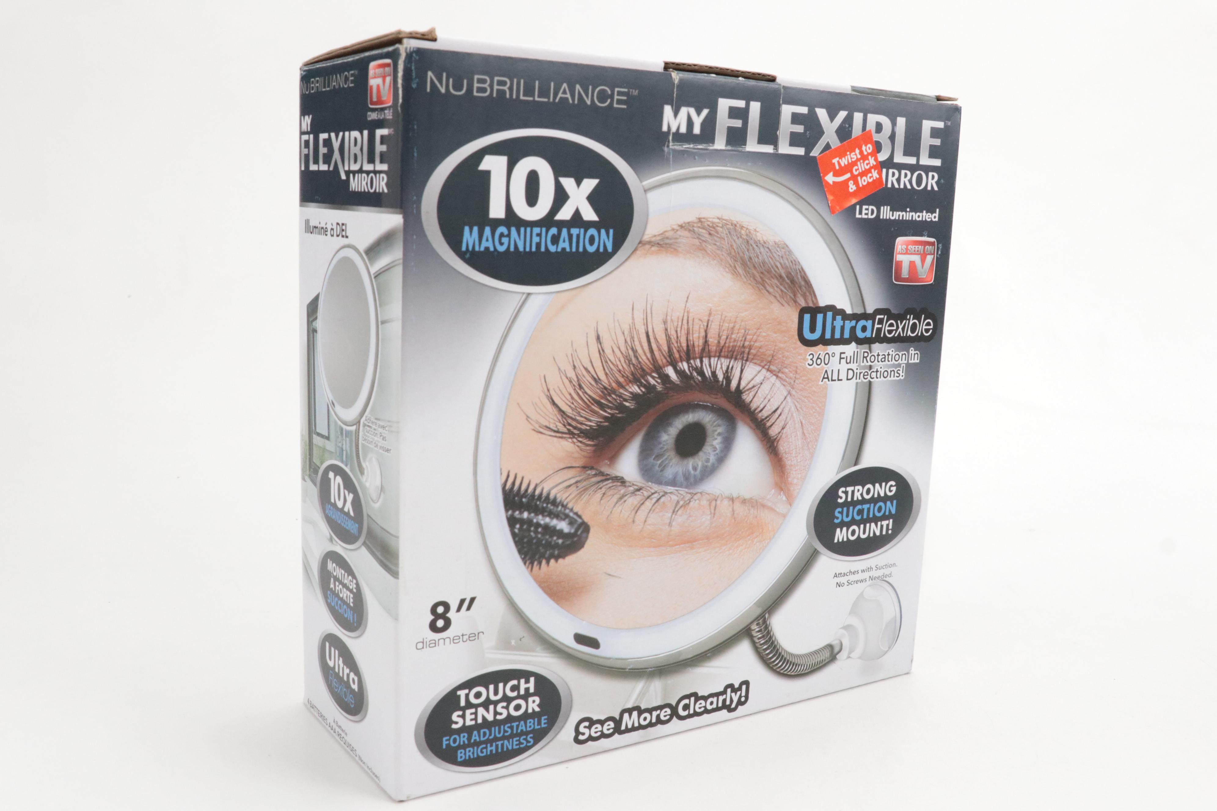 NuBrilliance 10X Makeup Mirrors & Finishing Touch Shaver, Heated Eye Mask, More