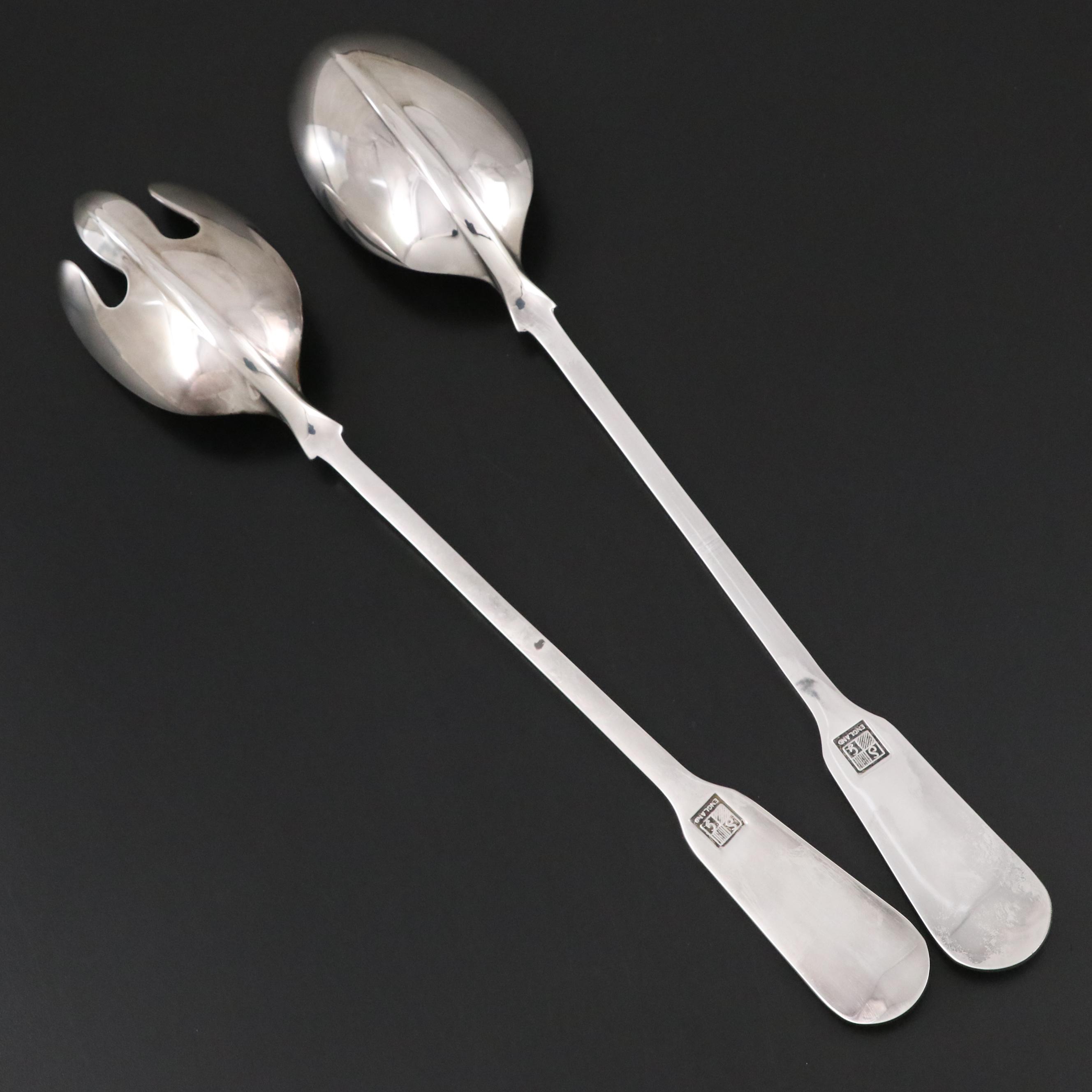 Kirk's Silver Guild English Silver Plate Serving Set