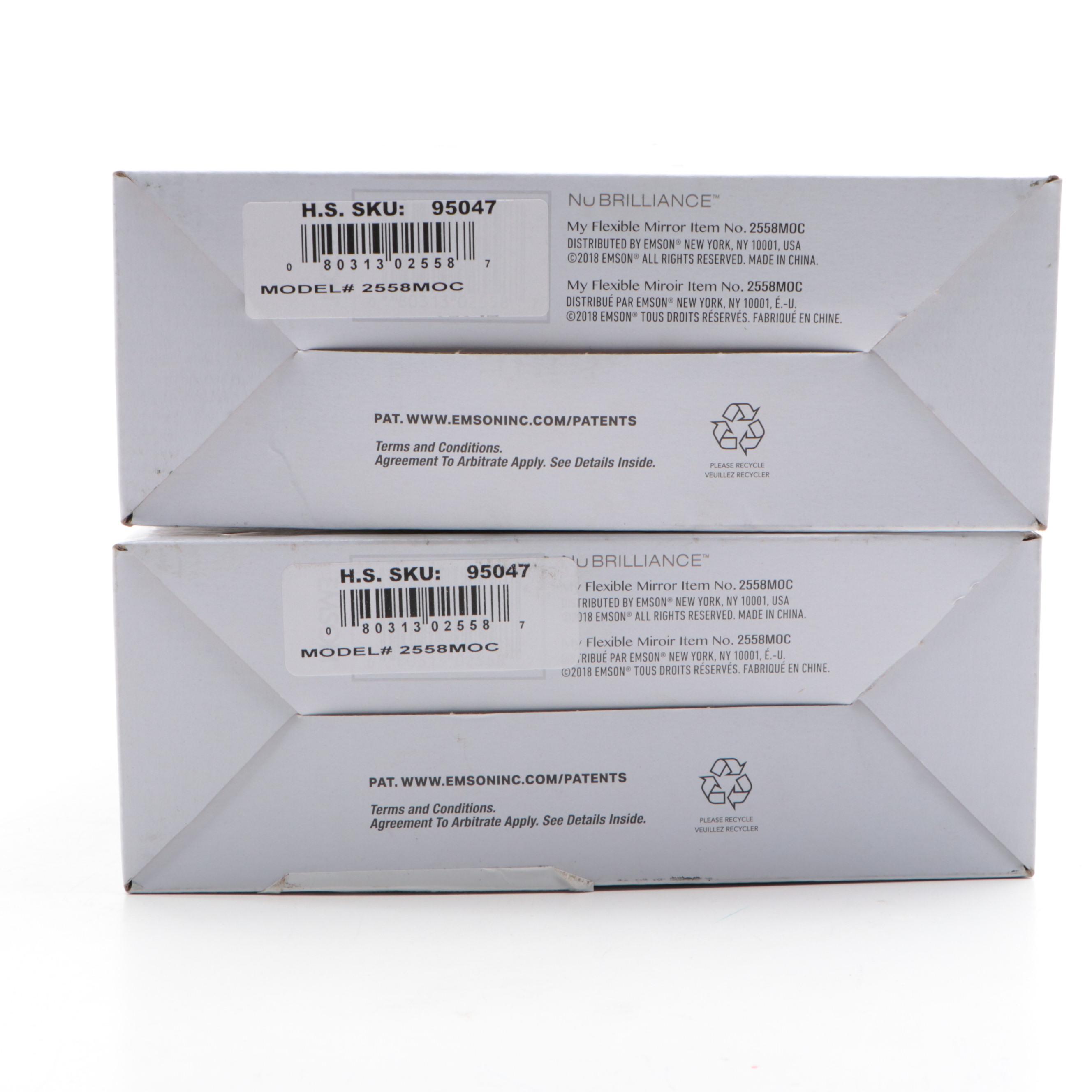 NuBrilliance 10x Makeup Mirrors