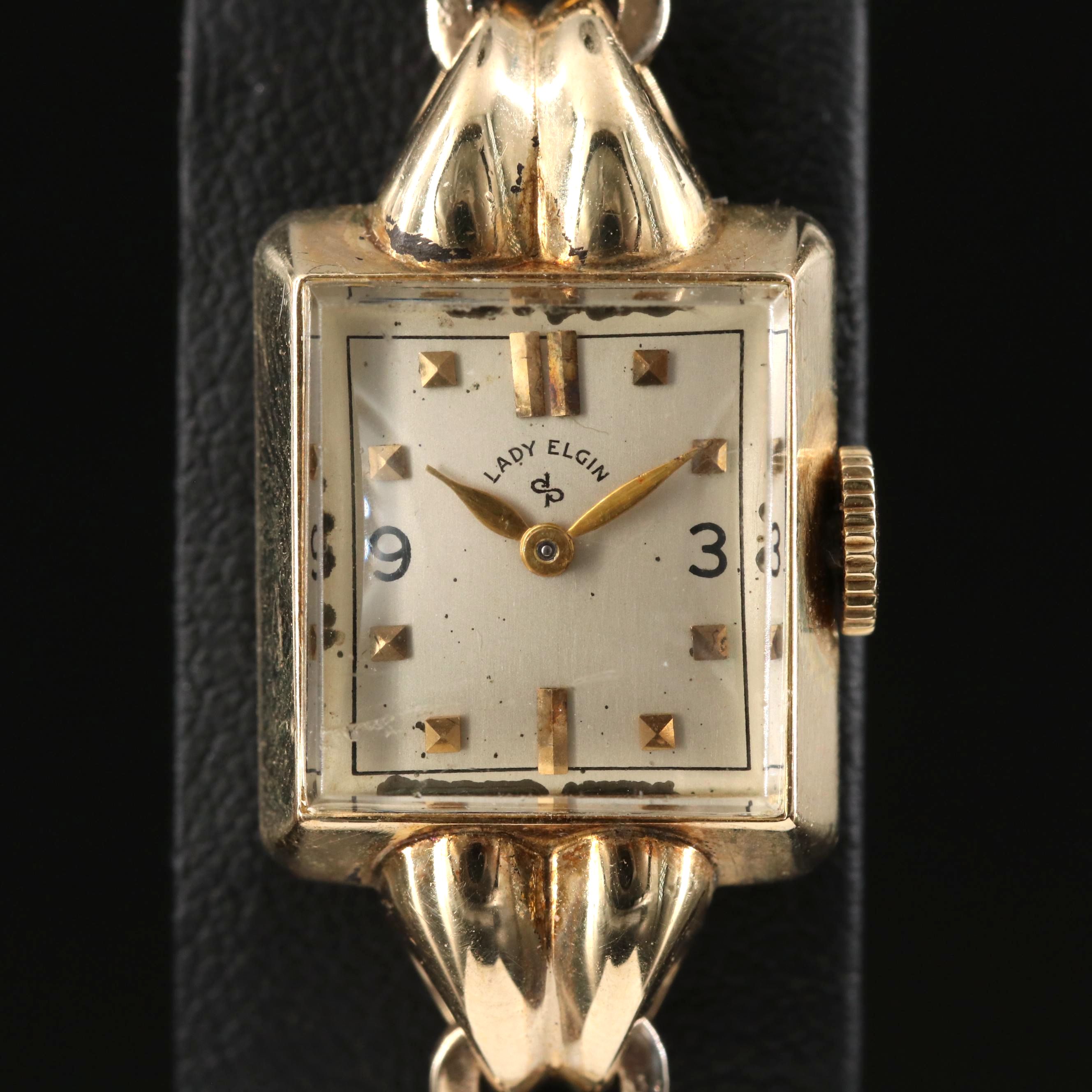 14K Lady Elgin Stem Wind Watch