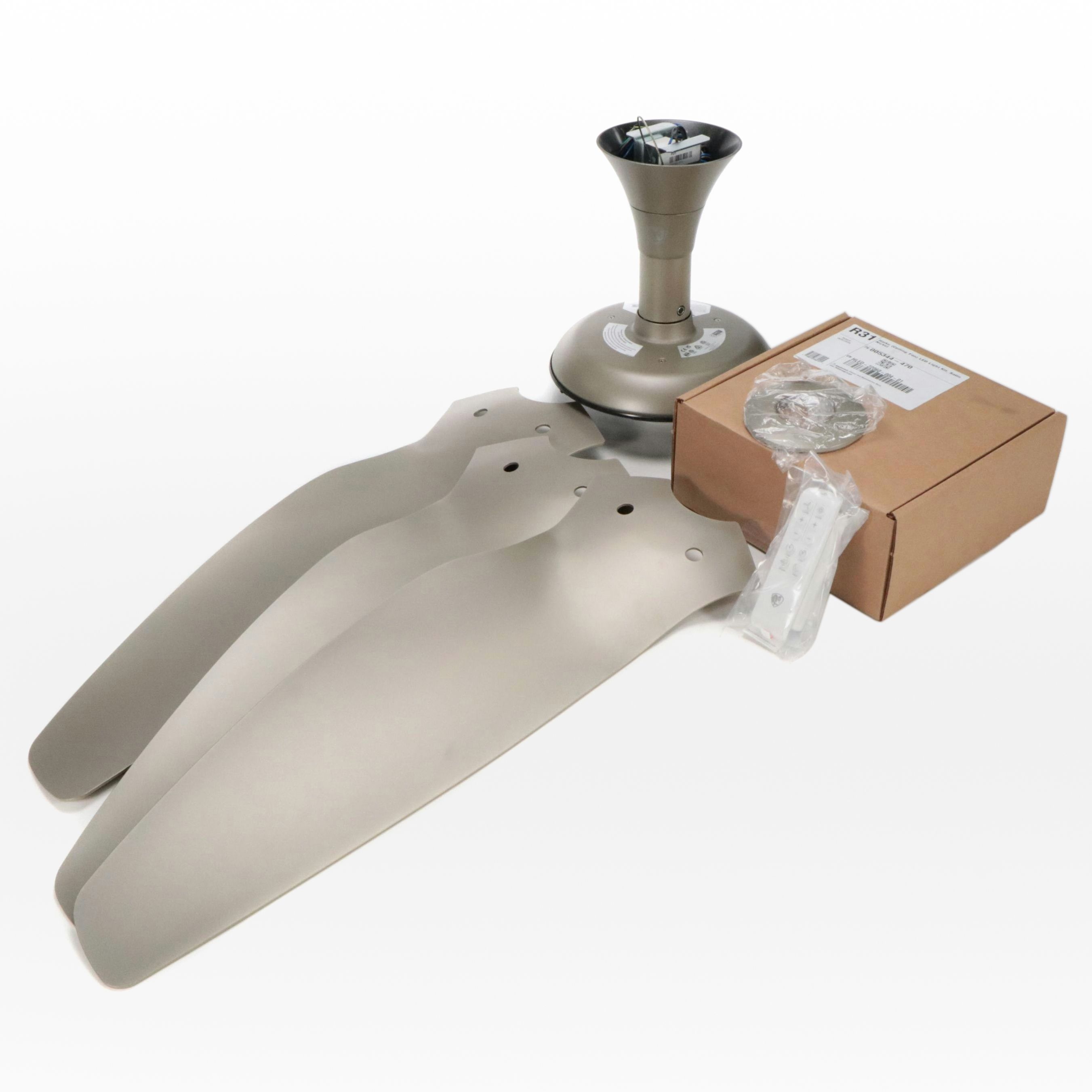 Big Ass Fans "Haiku" Satin Finish Metal Ceiling Fan, New in Box