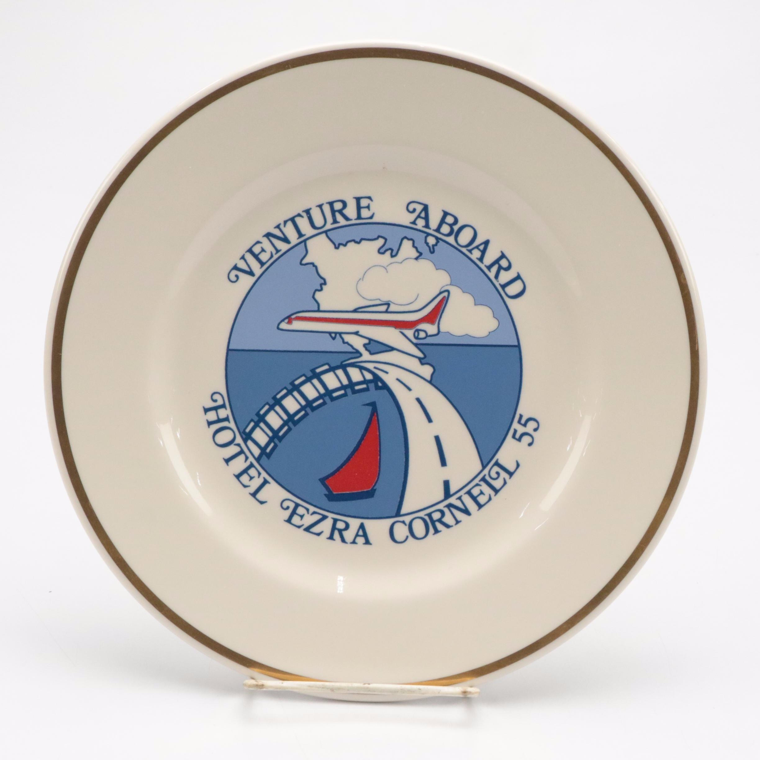 Syracuse China "Hotel Ezra Cornell 55", "HEC Banquet" and More Collector Plates