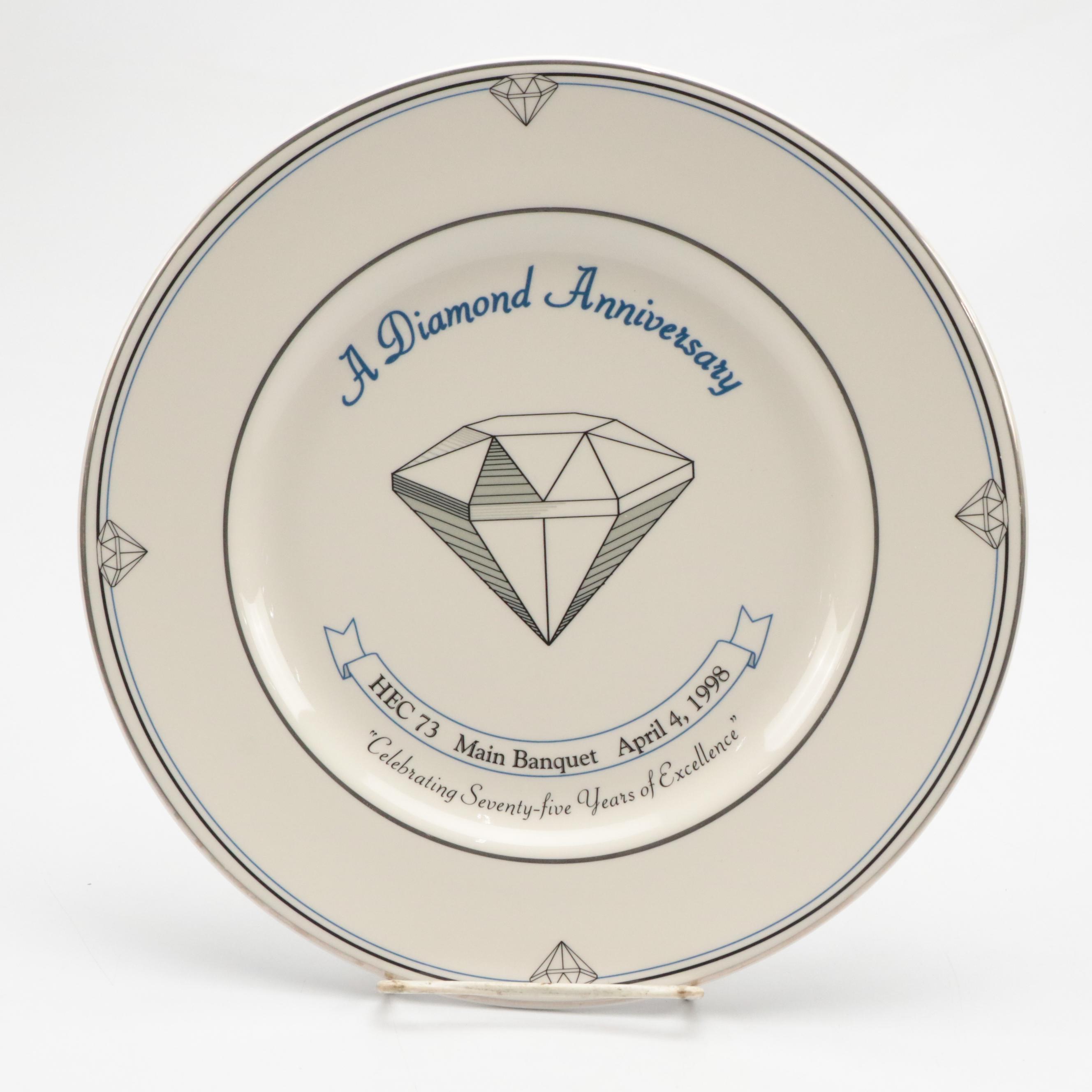 Syracuse China "Hotel Ezra Cornell 55", "HEC Banquet" and More Collector Plates