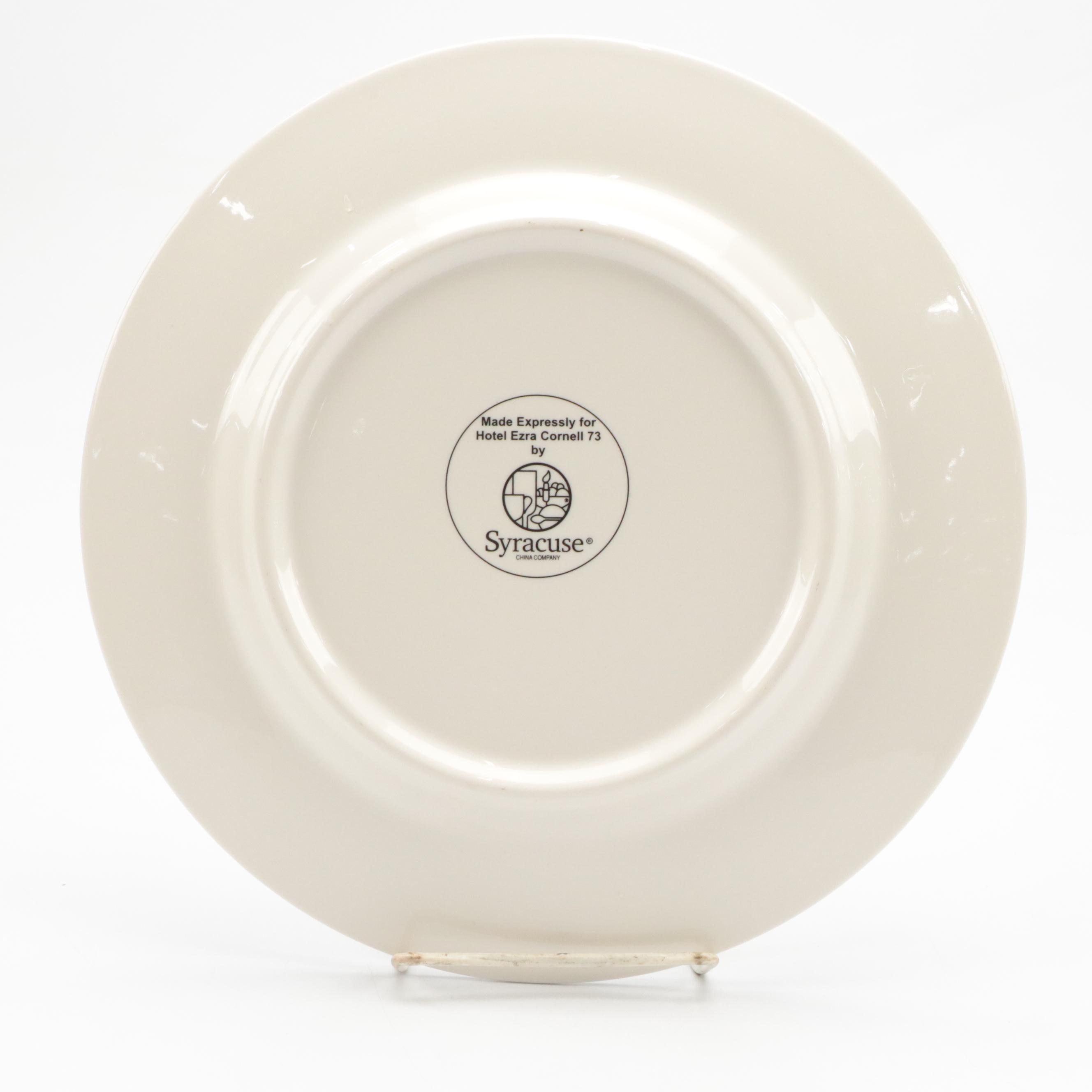 Syracuse China "Hotel Ezra Cornell 55", "HEC Banquet" and More Collector Plates