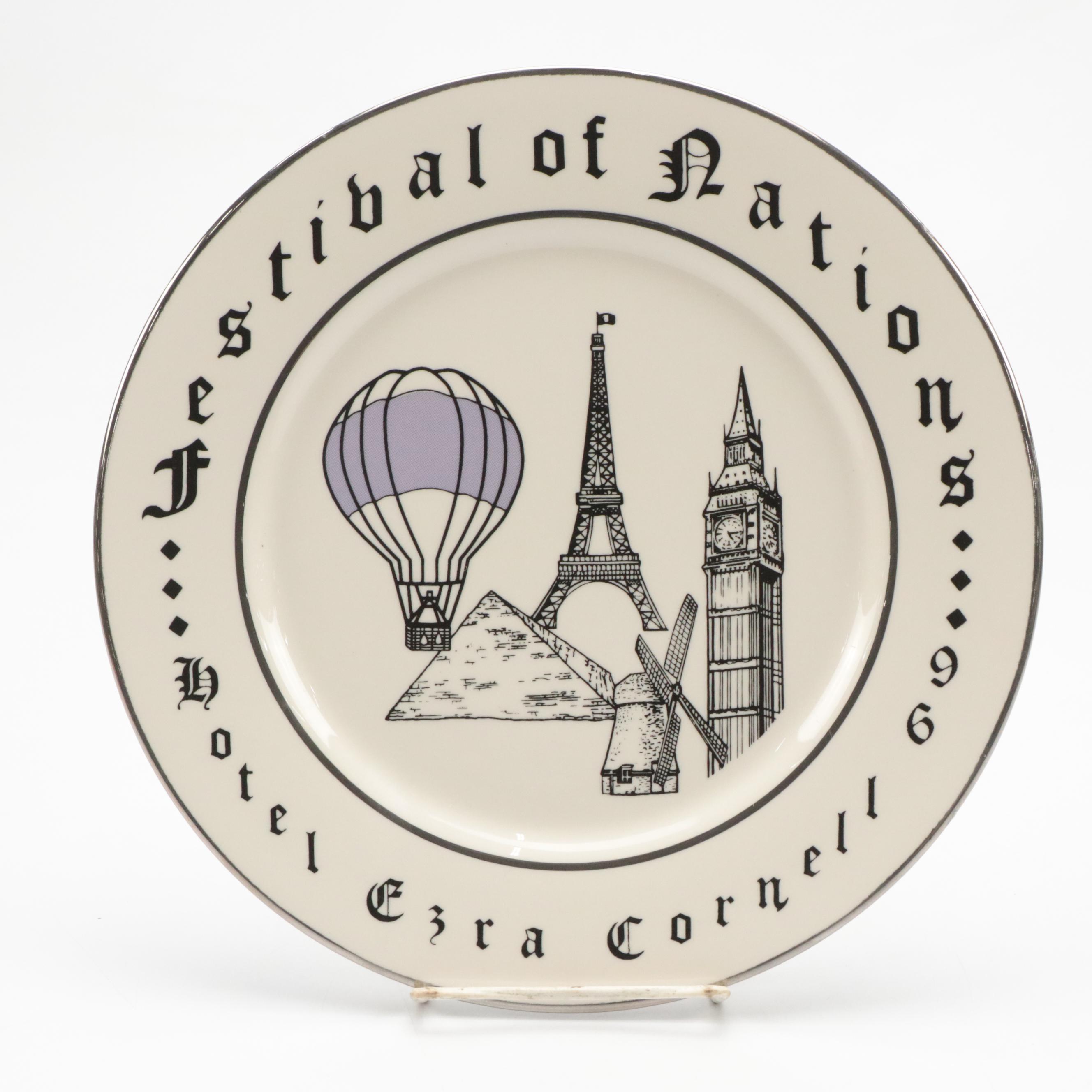 Syracuse China "Hotel Ezra Cornell 55", "HEC Banquet" and More Collector Plates