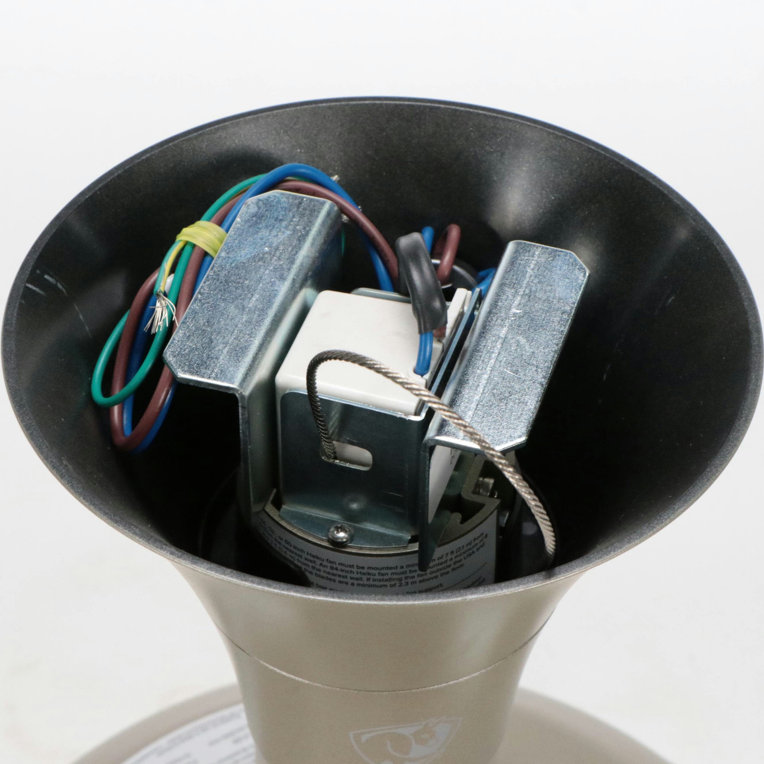 Big Ass Fans "Haiku" Satin Finish Metal Ceiling Fan, Contemporary