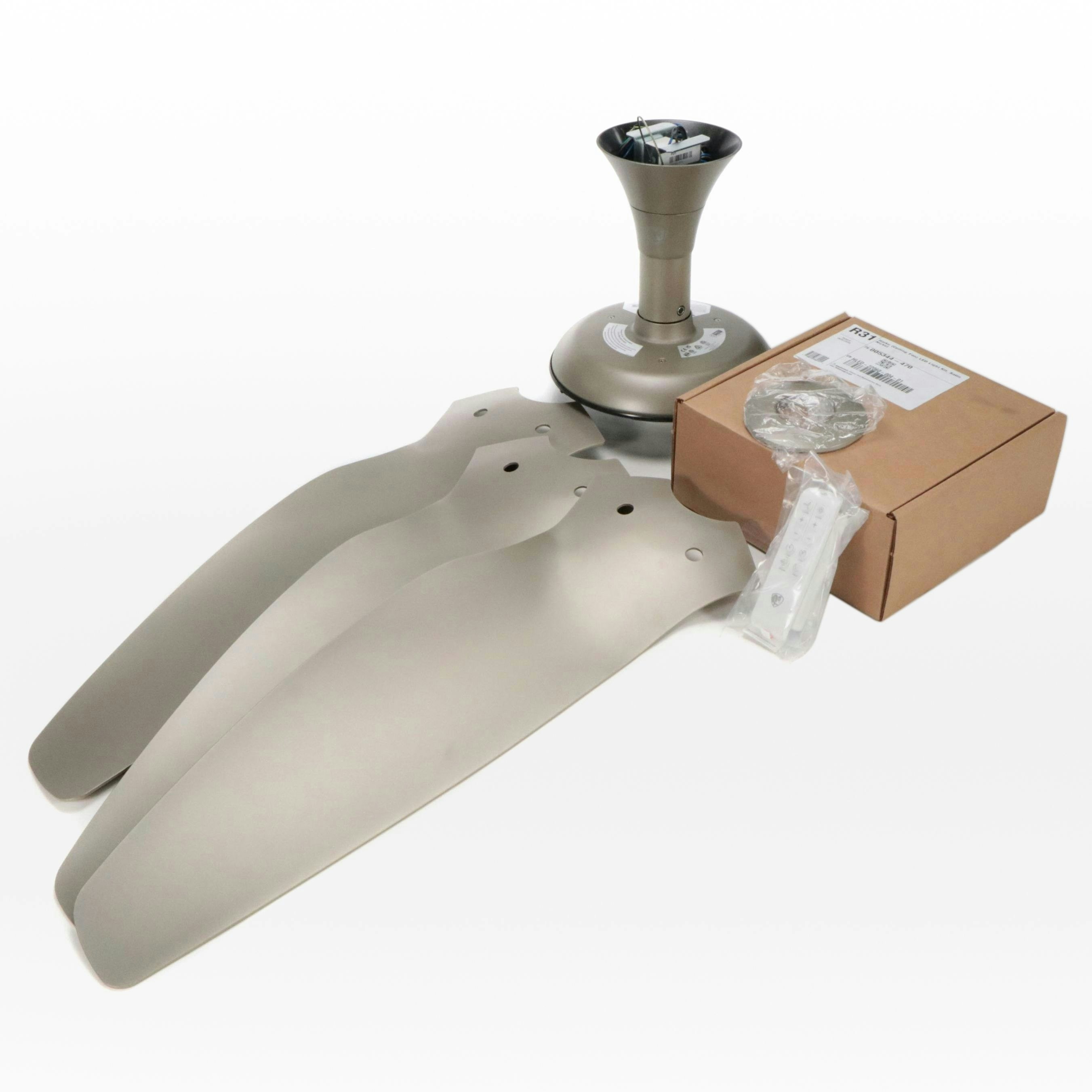 Big Ass Fans "Haiku" Satin Finish Metal Ceiling Fan, Contemporary