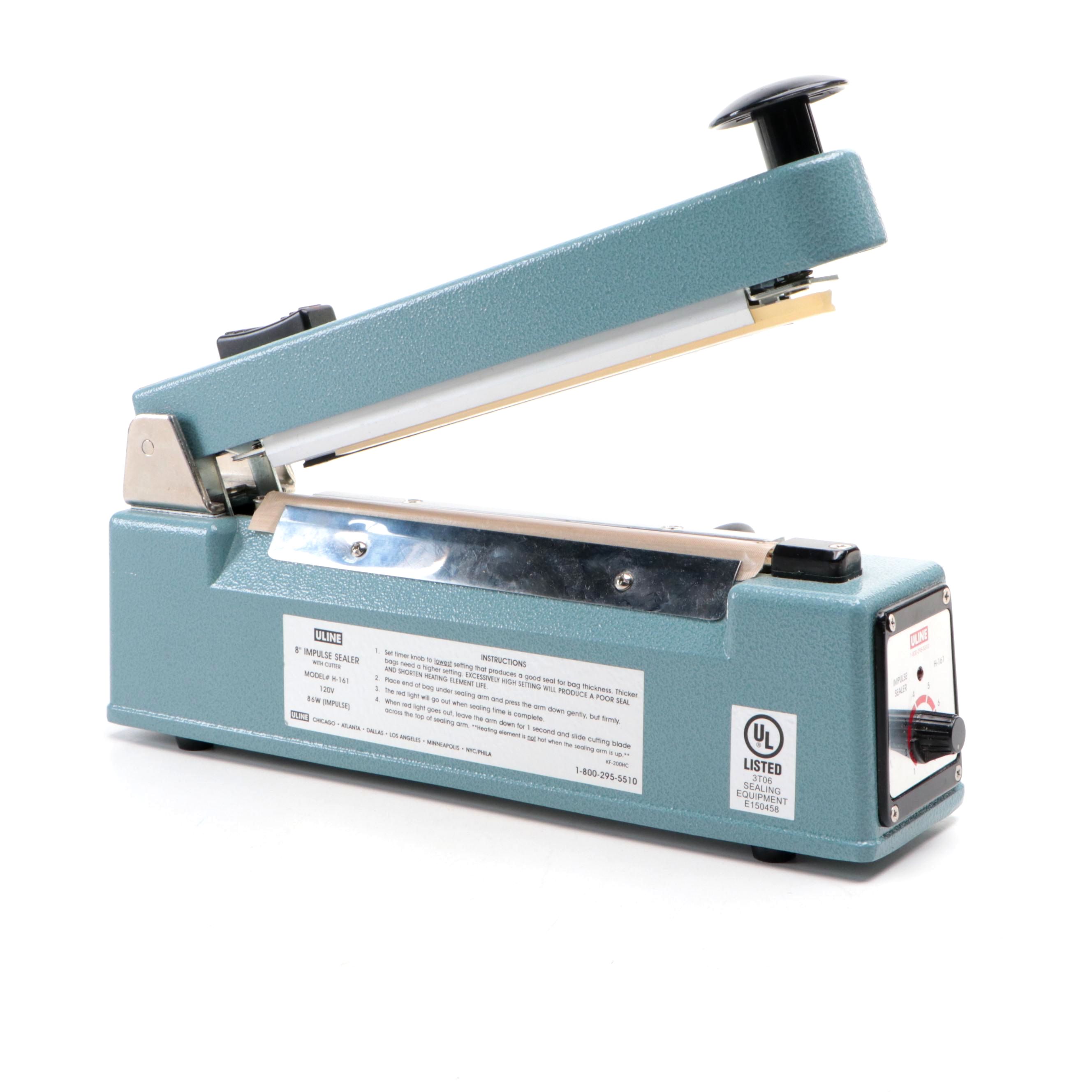 Uline Metal Electric Impulse Sealer with Cutter