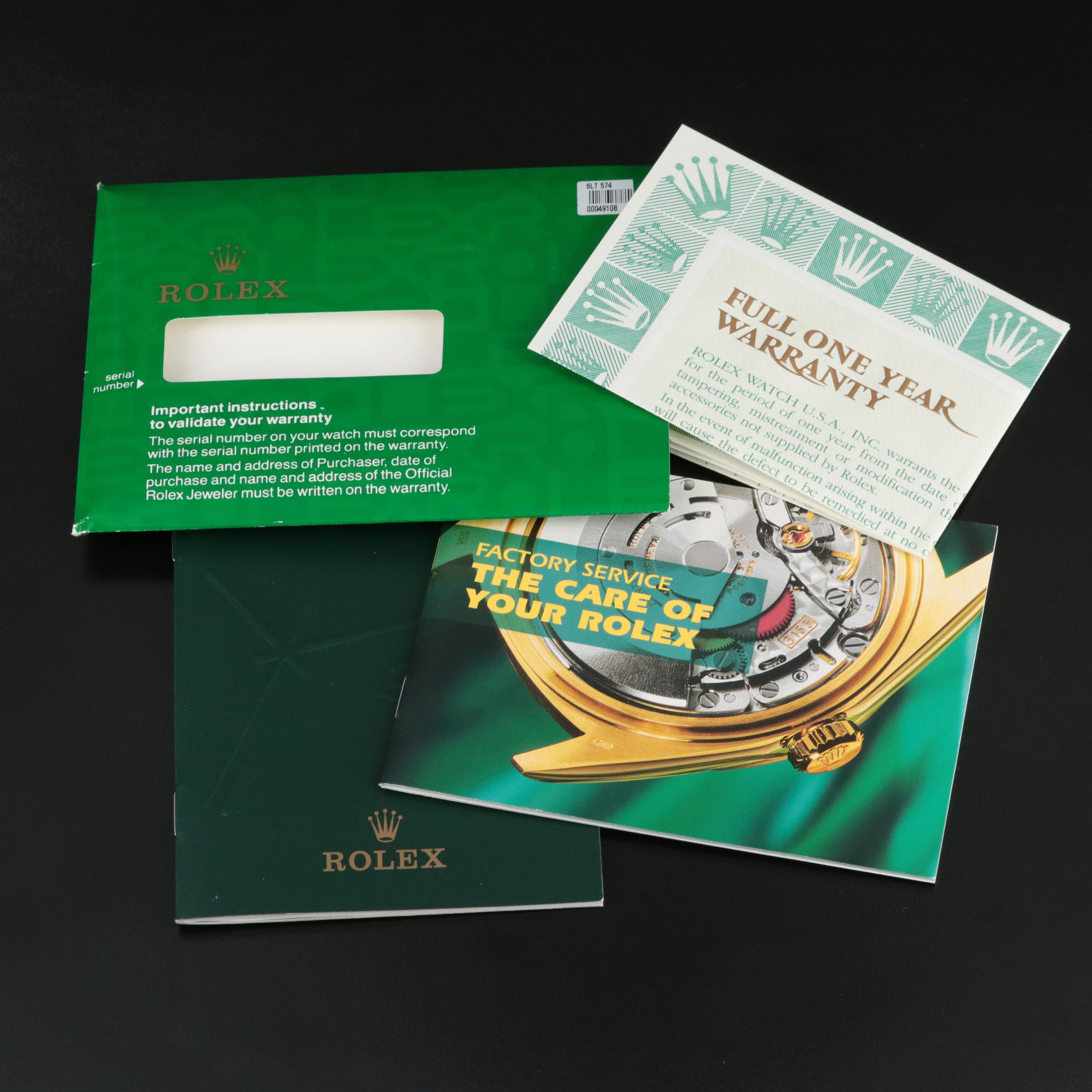 2000 Rolex Oyster Perpetual Date Yacht-Master Watch