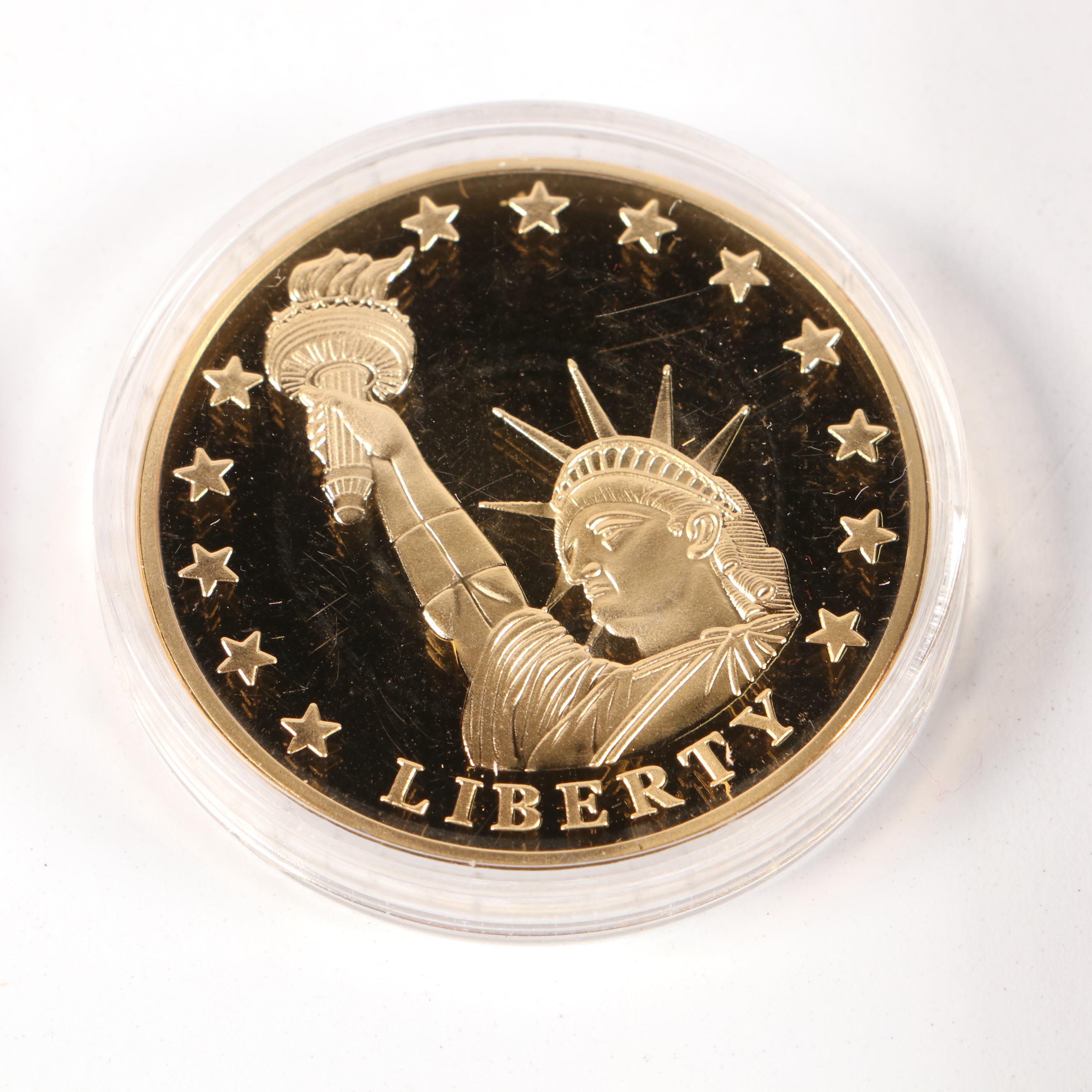 Korean War 50th Anniversary Service Medal with 9/11 and Other Tokens