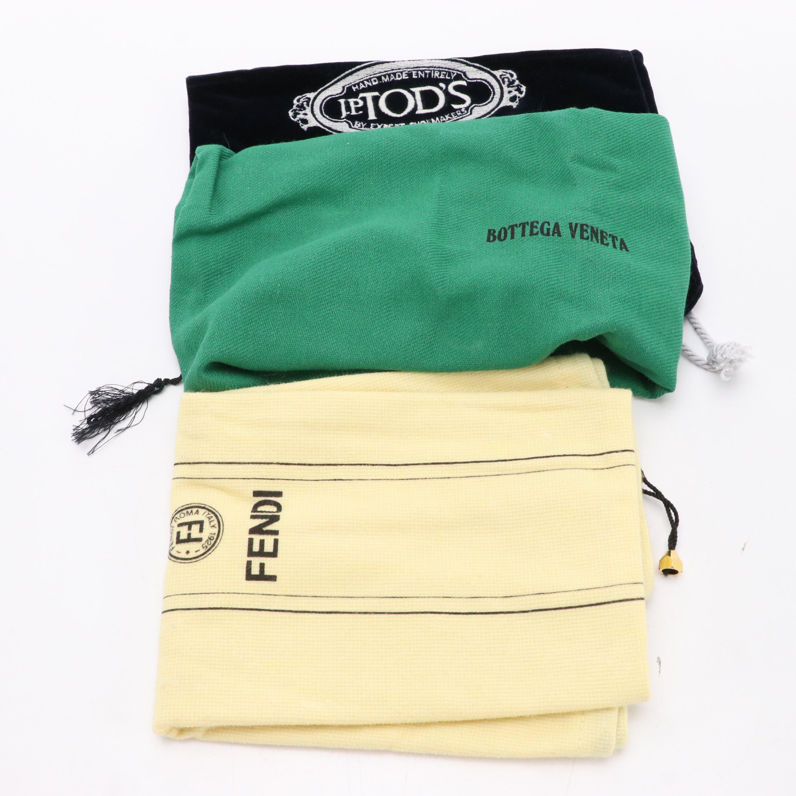 Chanel Retail Boxes & More Designer Dust Bags Featuring Gucci, Dior, Prada, More