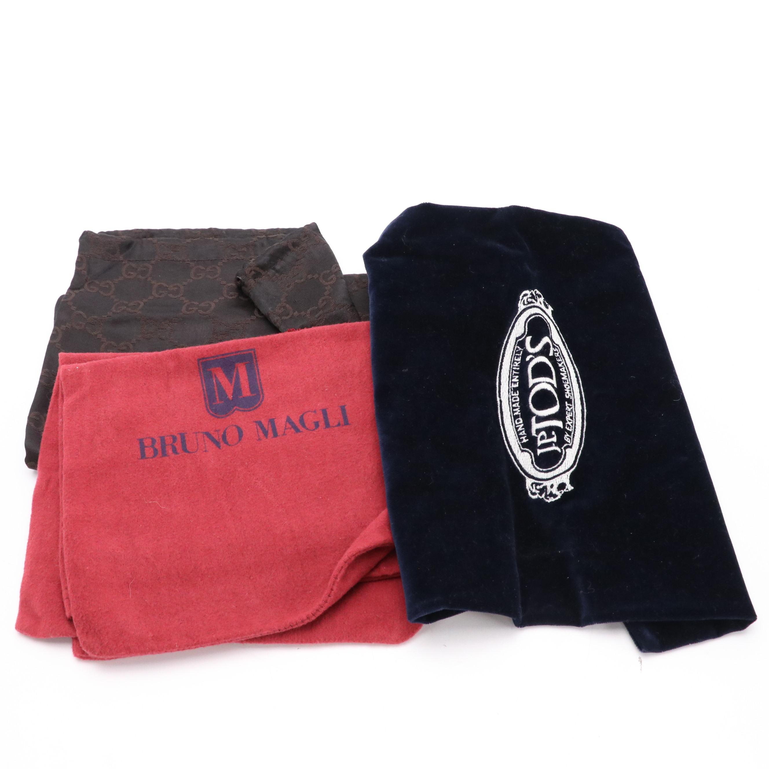 Chanel Retail Boxes & More Designer Dust Bags Featuring Gucci, Dior, Prada, More