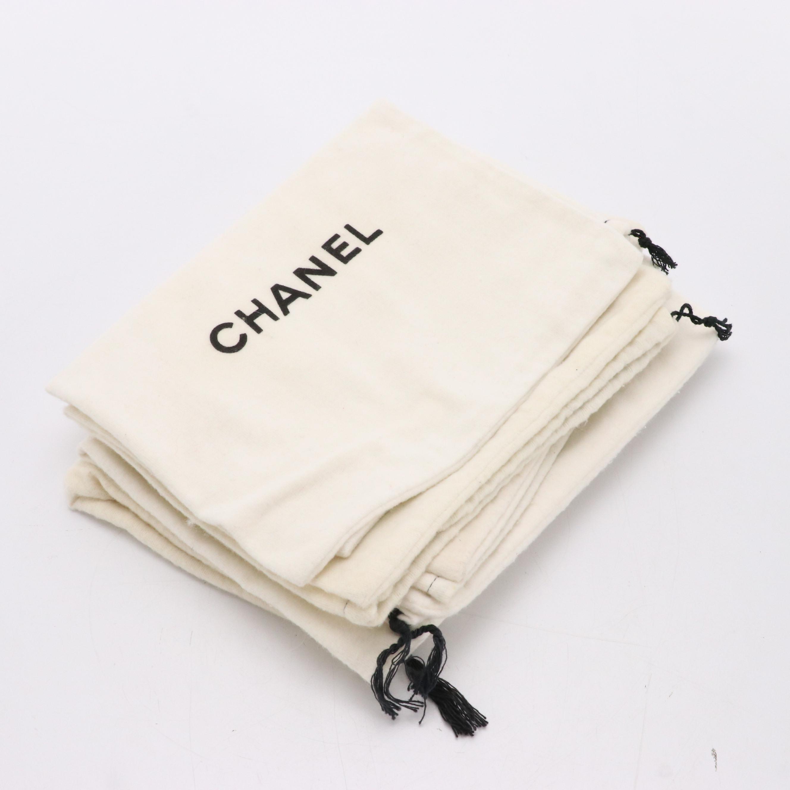 Chanel Retail Boxes & More Designer Dust Bags Featuring Gucci, Dior, Prada, More