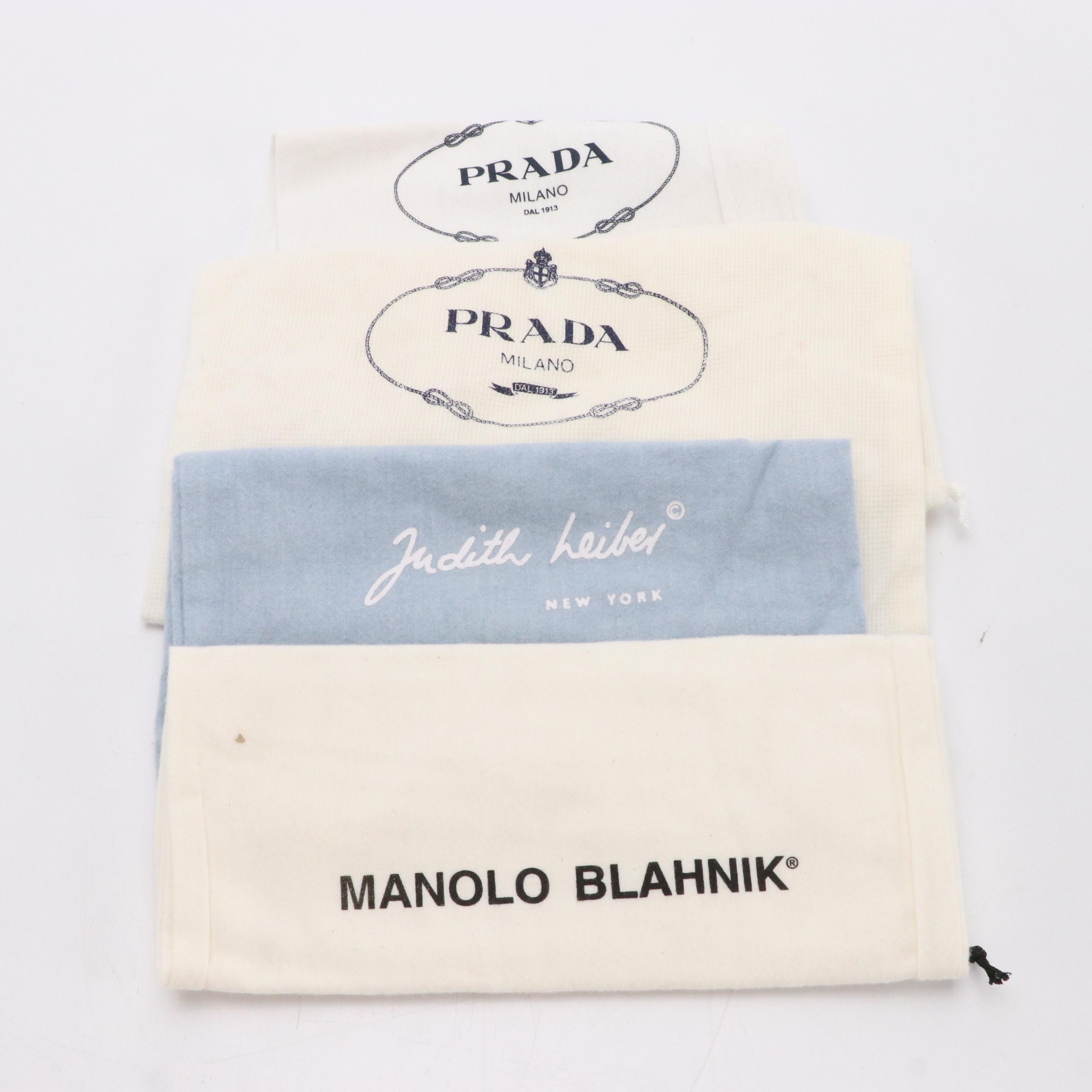 Chanel Retail Boxes & More Designer Dust Bags Featuring Gucci, Dior, Prada, More