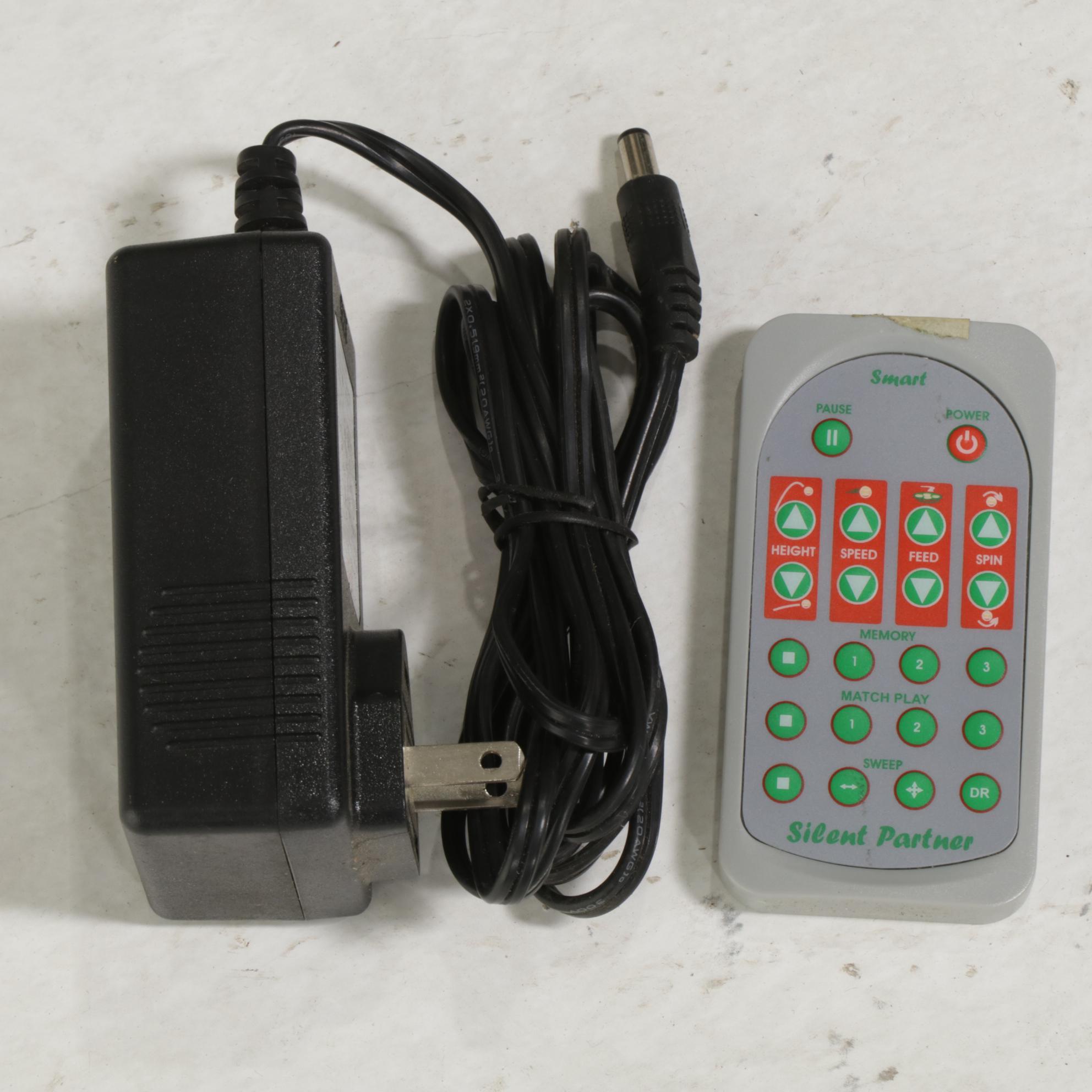 Silent Partner Electric Tennis Ball Machine