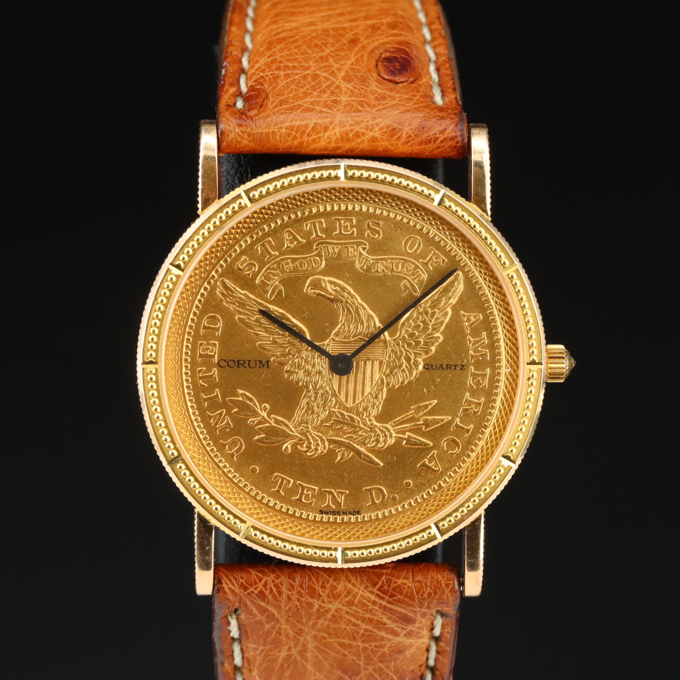 18K Corum 1893 Ten Dollar Liberty Dial Watch