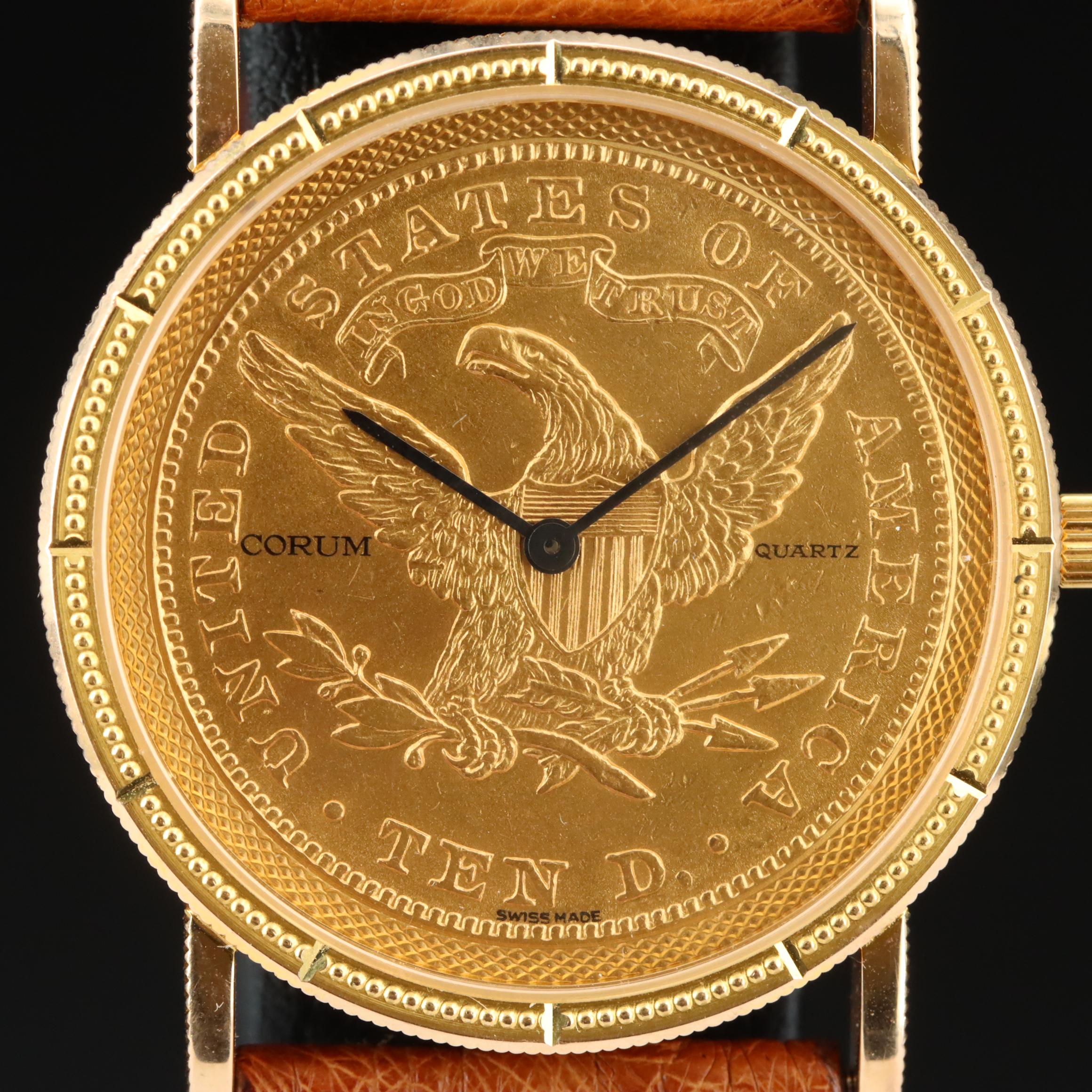 18K Corum 1893 Ten Dollar Liberty Dial Watch
