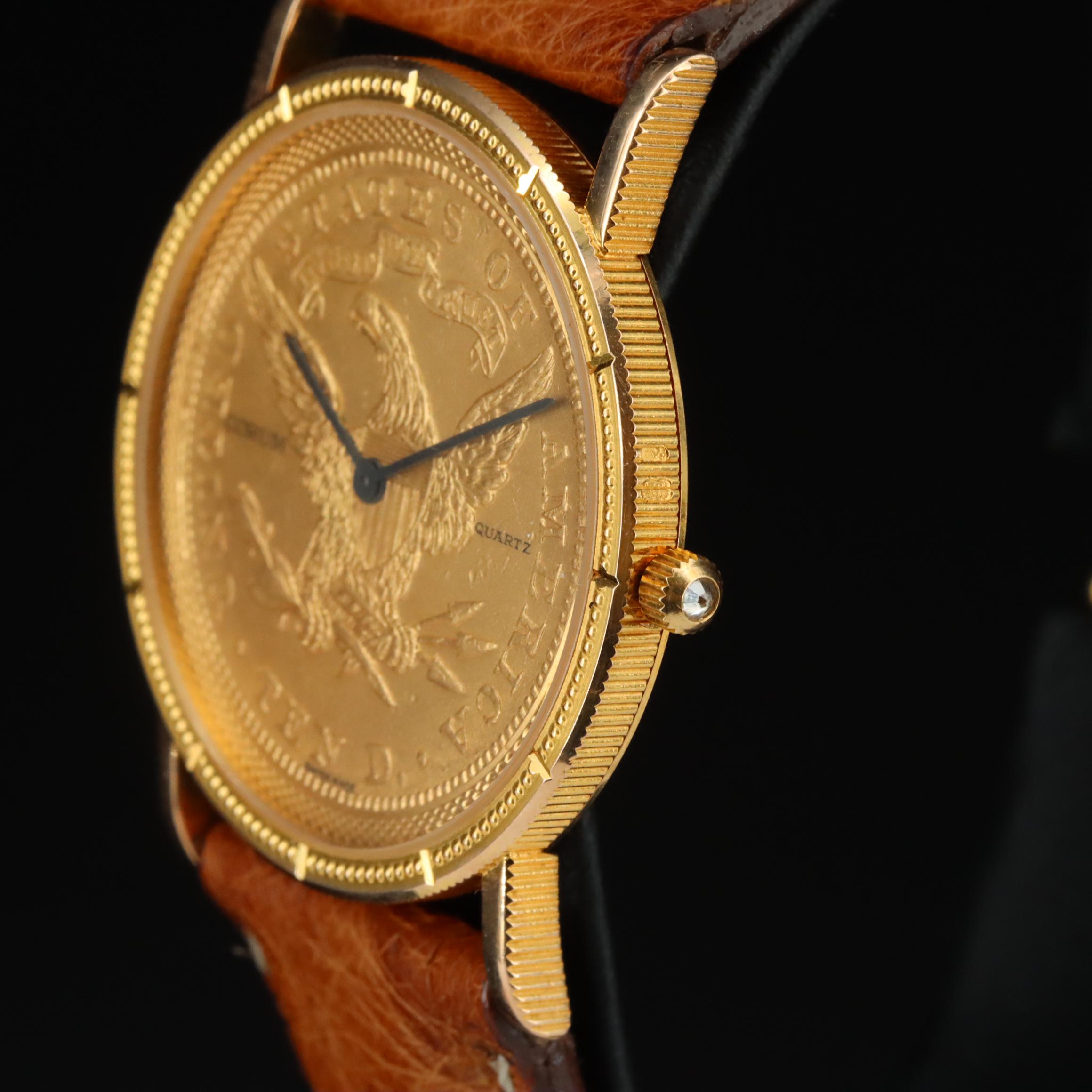 18K Corum 1893 Ten Dollar Liberty Dial Watch