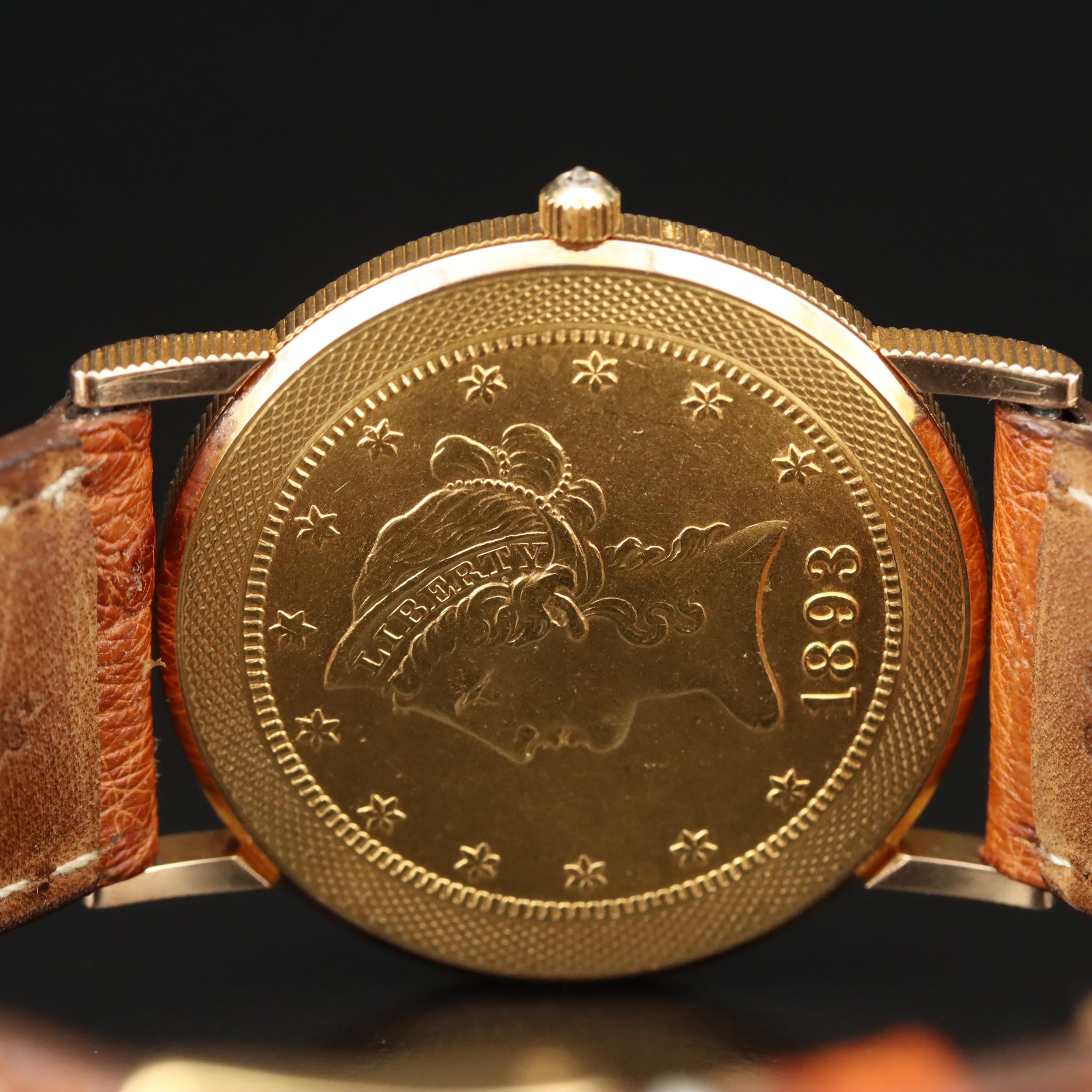 18K Corum 1893 Ten Dollar Liberty Dial Watch