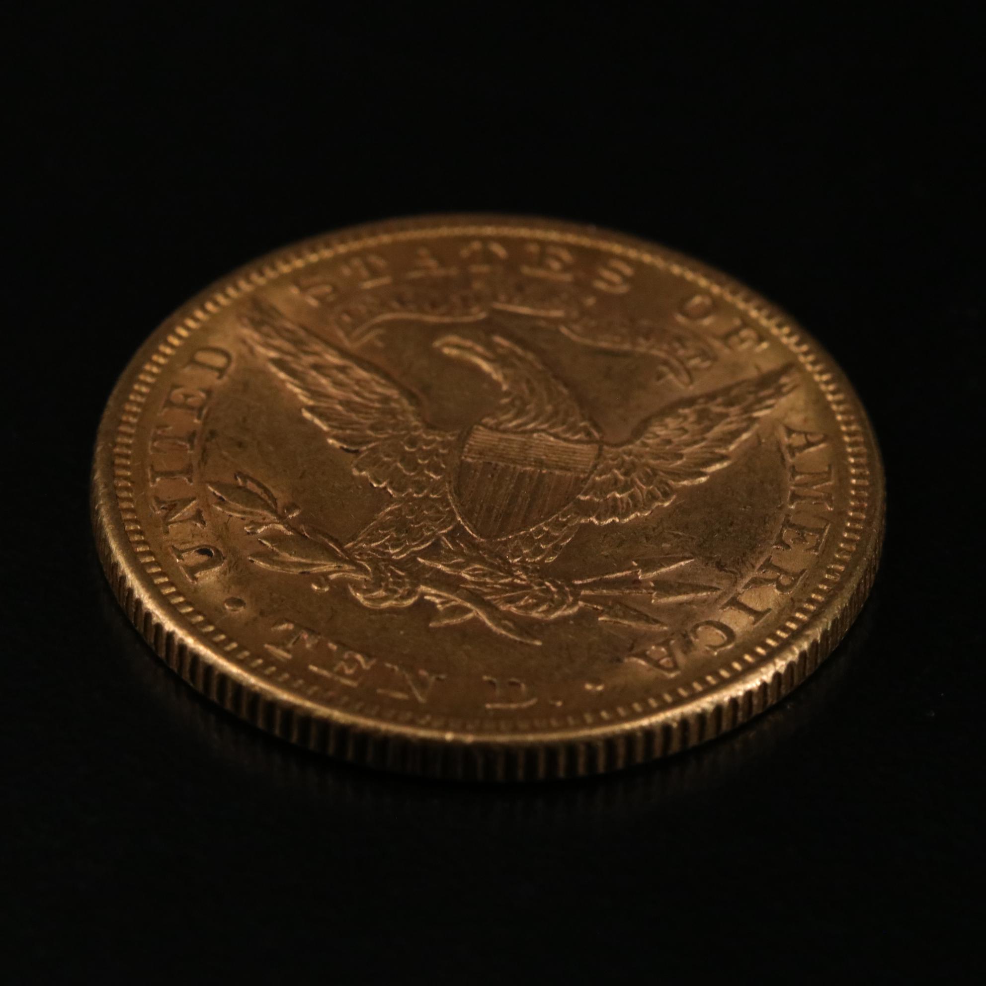 1882 Liberty Head $10 Gold Eagle