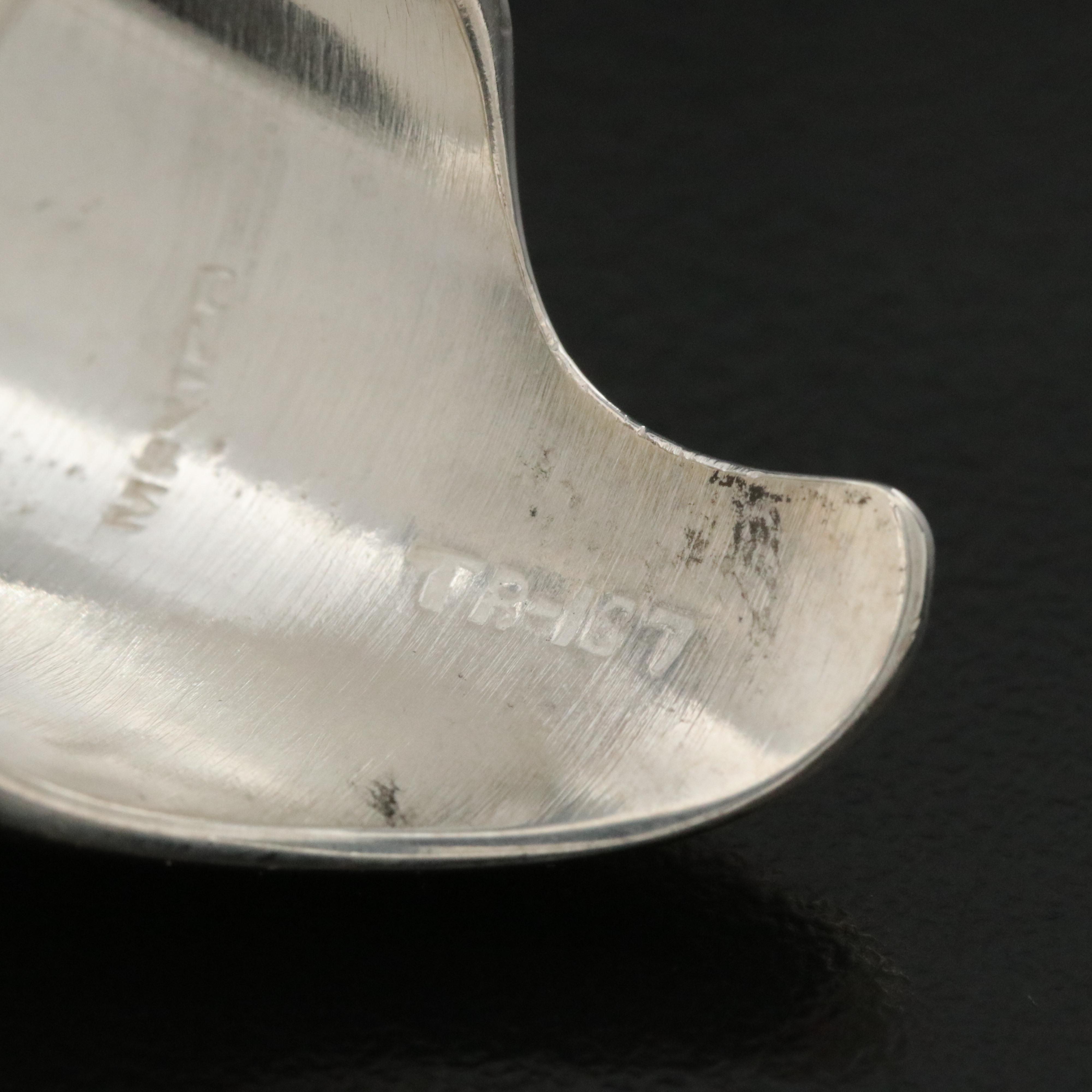 Mexico Sterling Modernist Ring