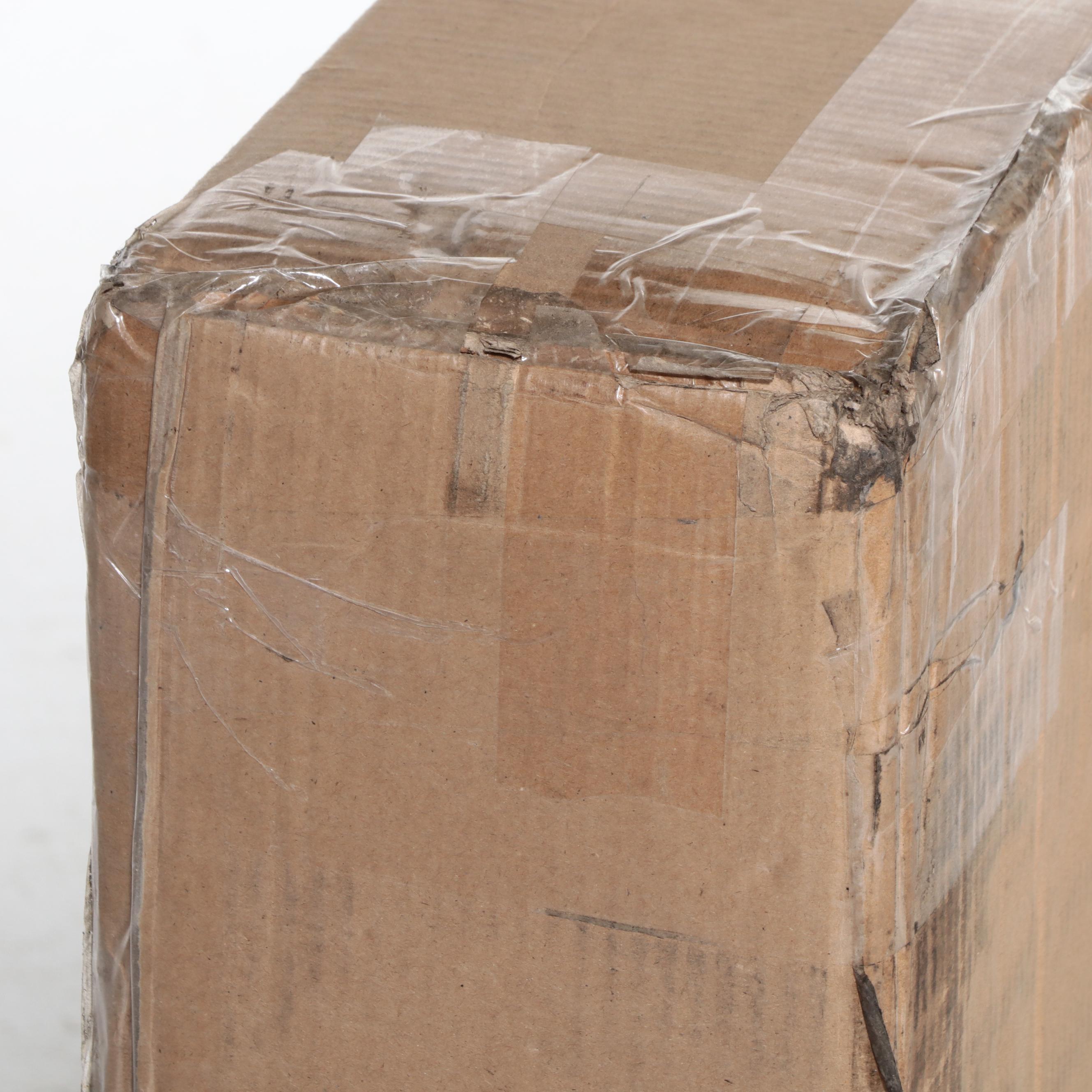 Hammacher Schlemmer Brazilian Eucalyptus Foldaway Table