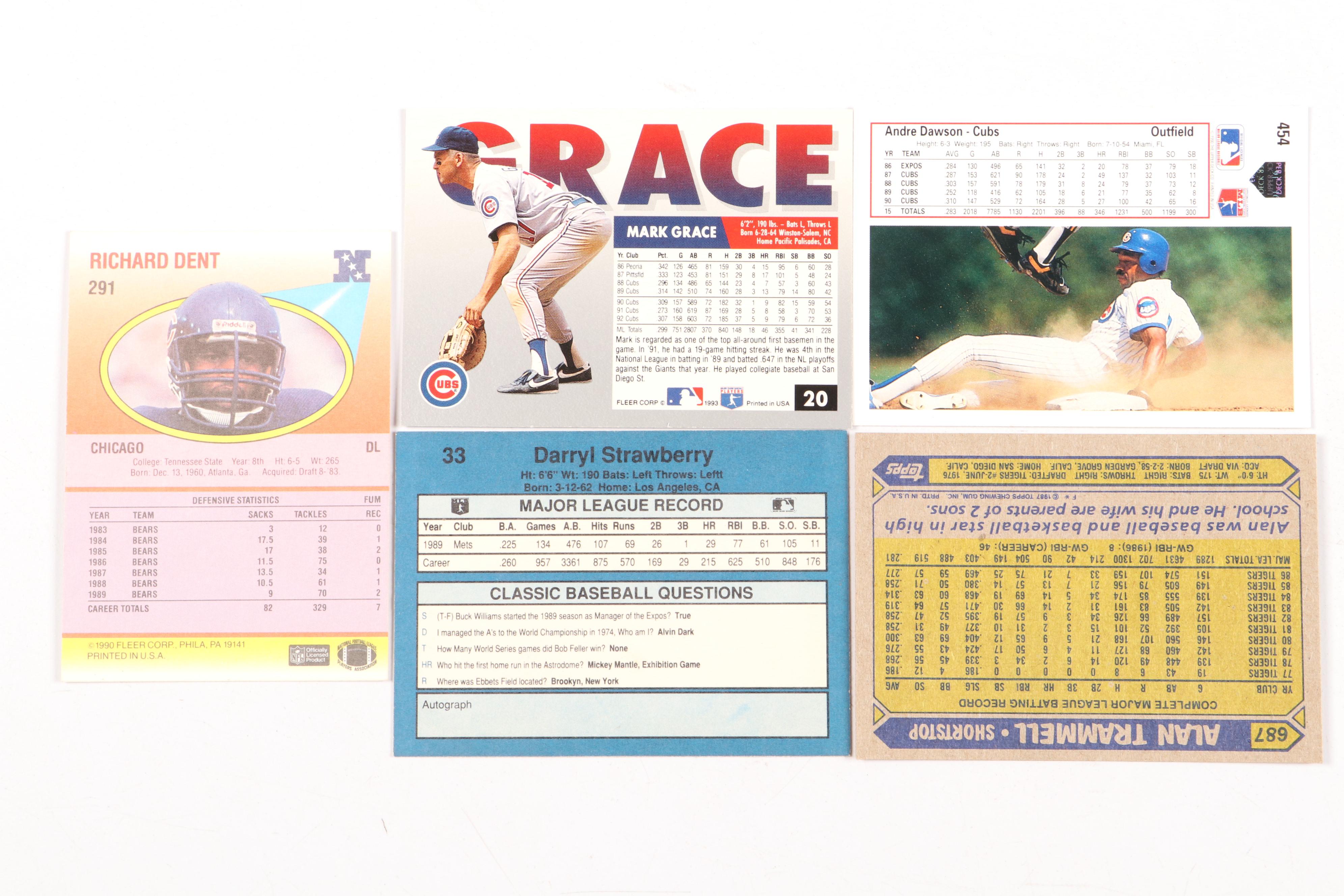 Donruss with Other Sports Cards Featuring Roger Clemens, Patrick Ewing, and More