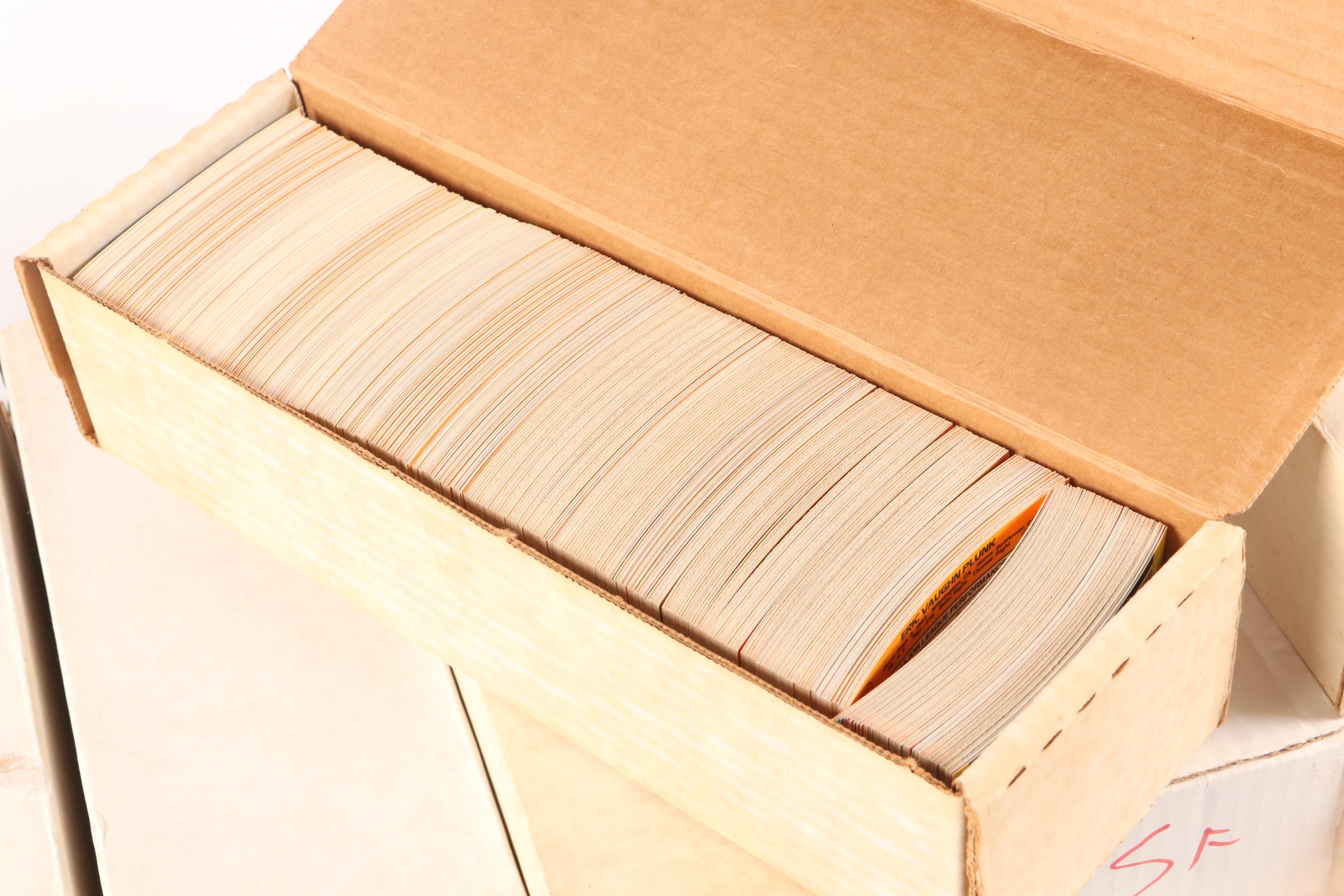 Donruss with Other Sports Cards Featuring Roger Clemens, Patrick Ewing, and More