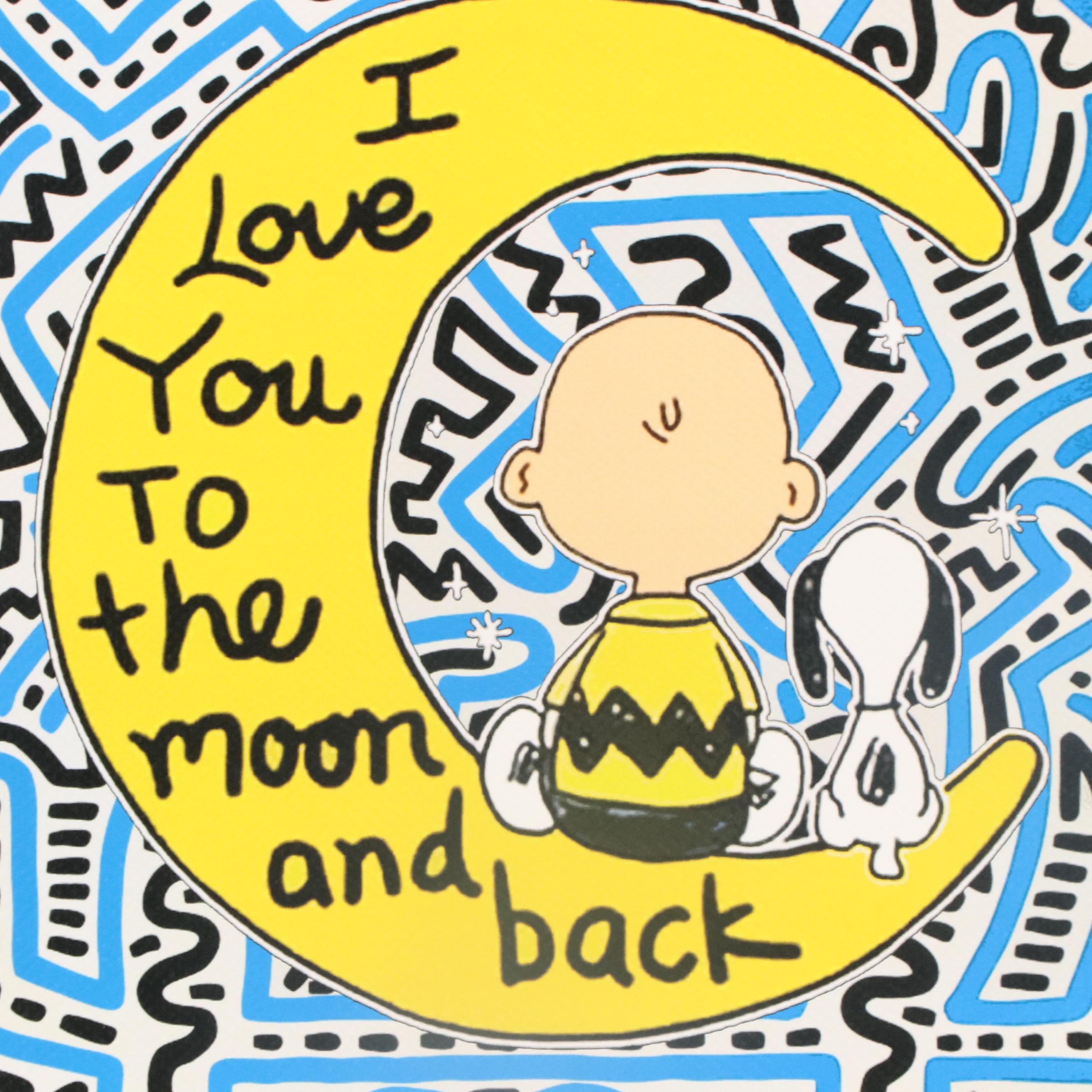 Death NYC Graphic Digital Print Featuring Peanuts x Keith Haring, 2023