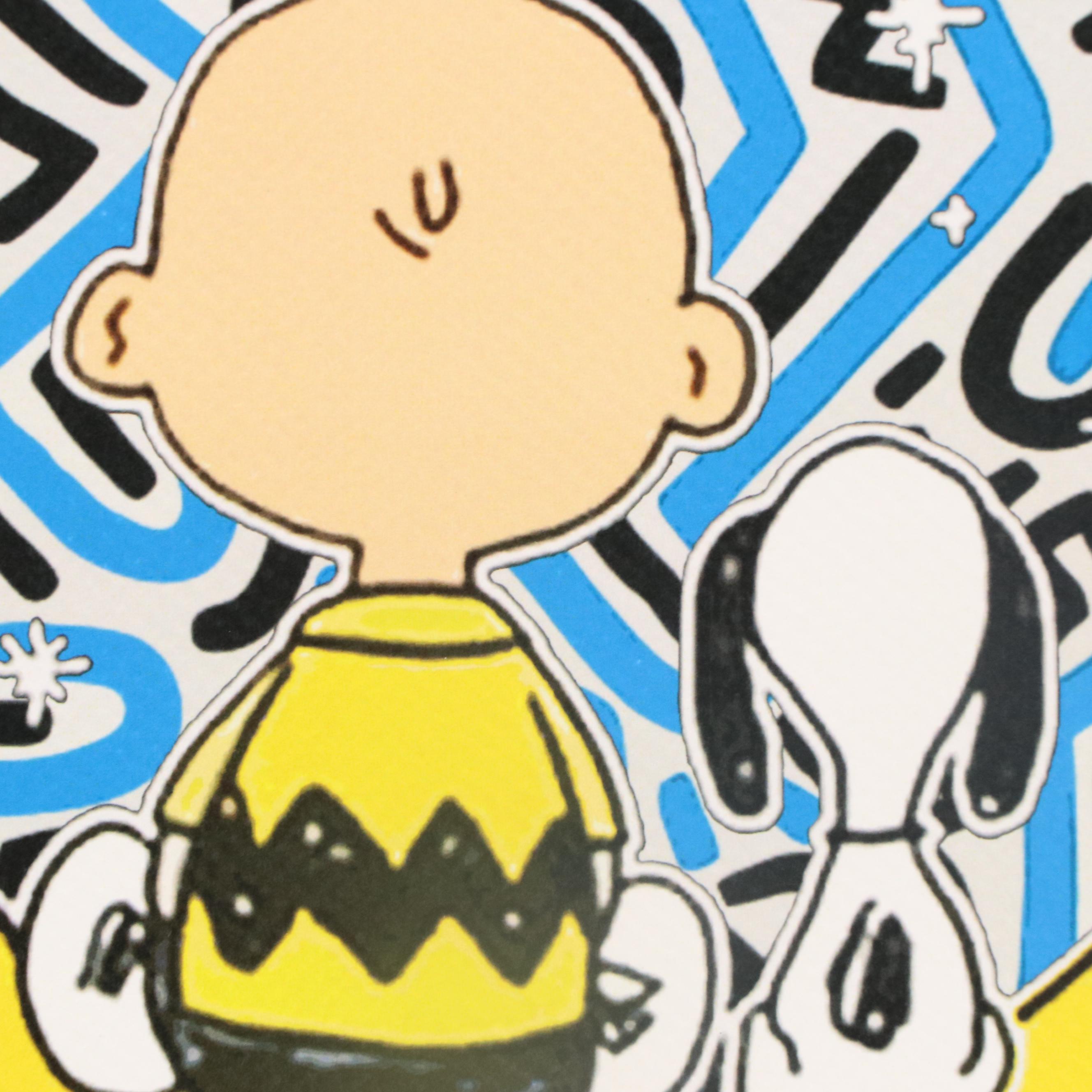 Death NYC Graphic Digital Print Featuring Peanuts x Keith Haring, 2023