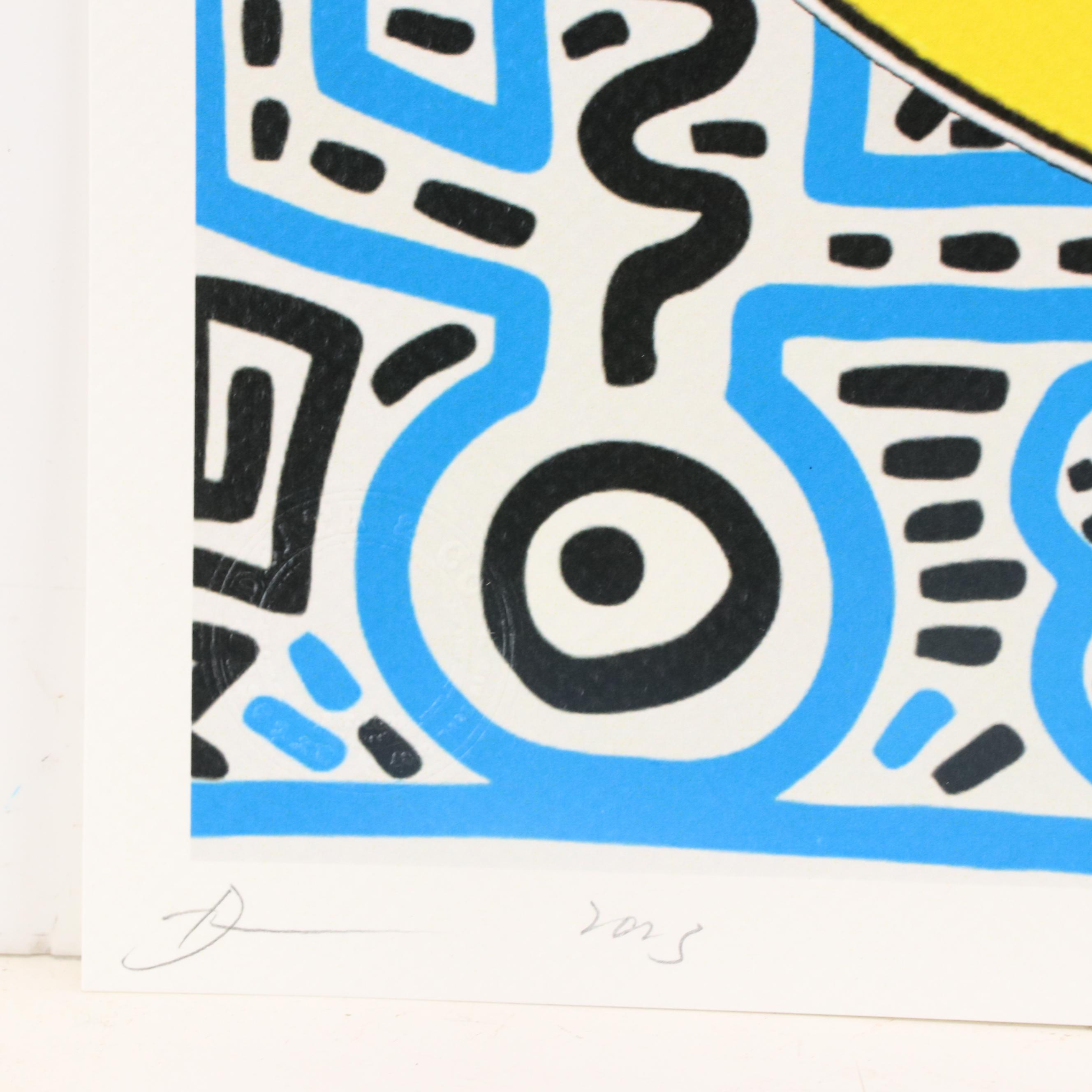 Death NYC Graphic Digital Print Featuring Peanuts x Keith Haring, 2023