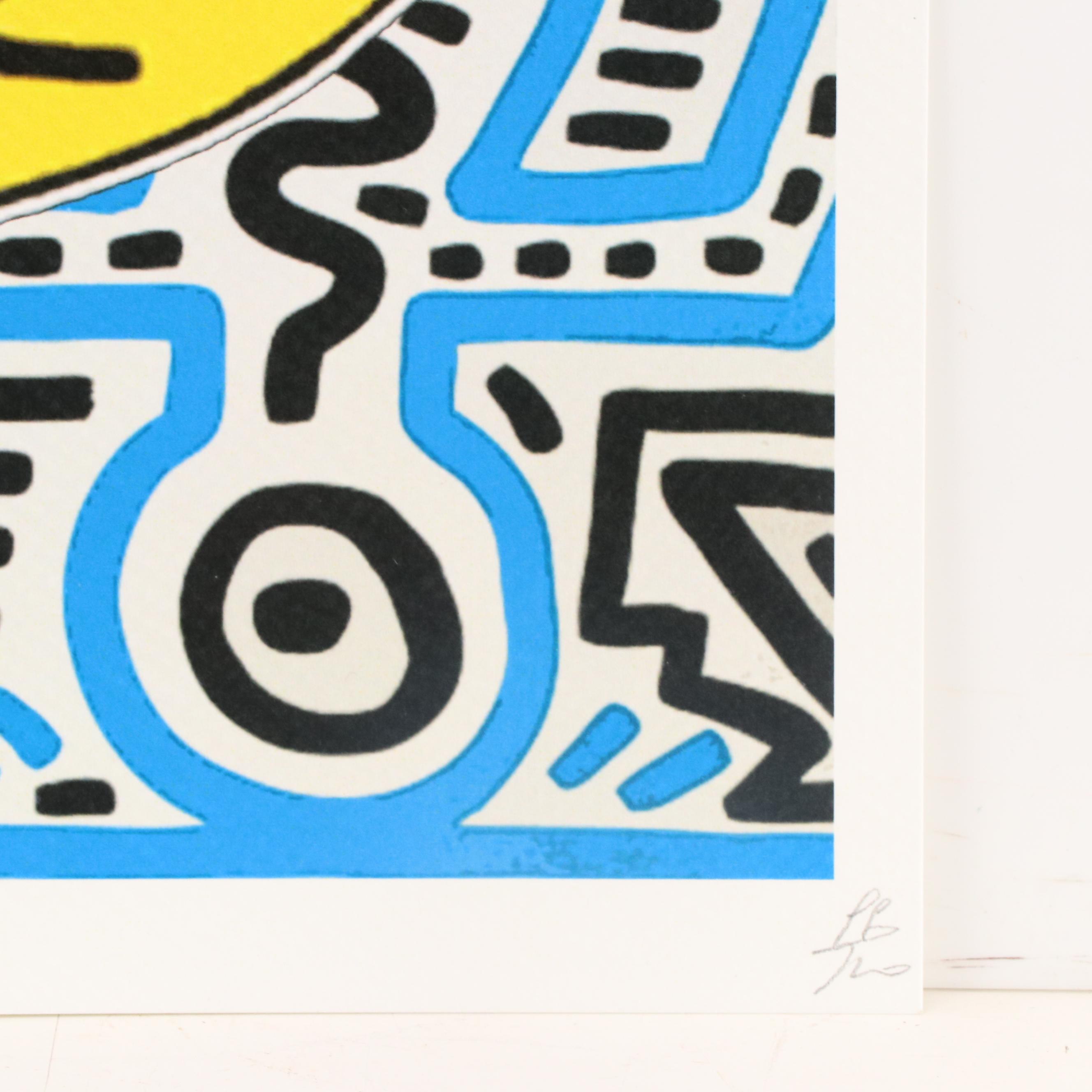 Death NYC Graphic Digital Print Featuring Peanuts x Keith Haring, 2023